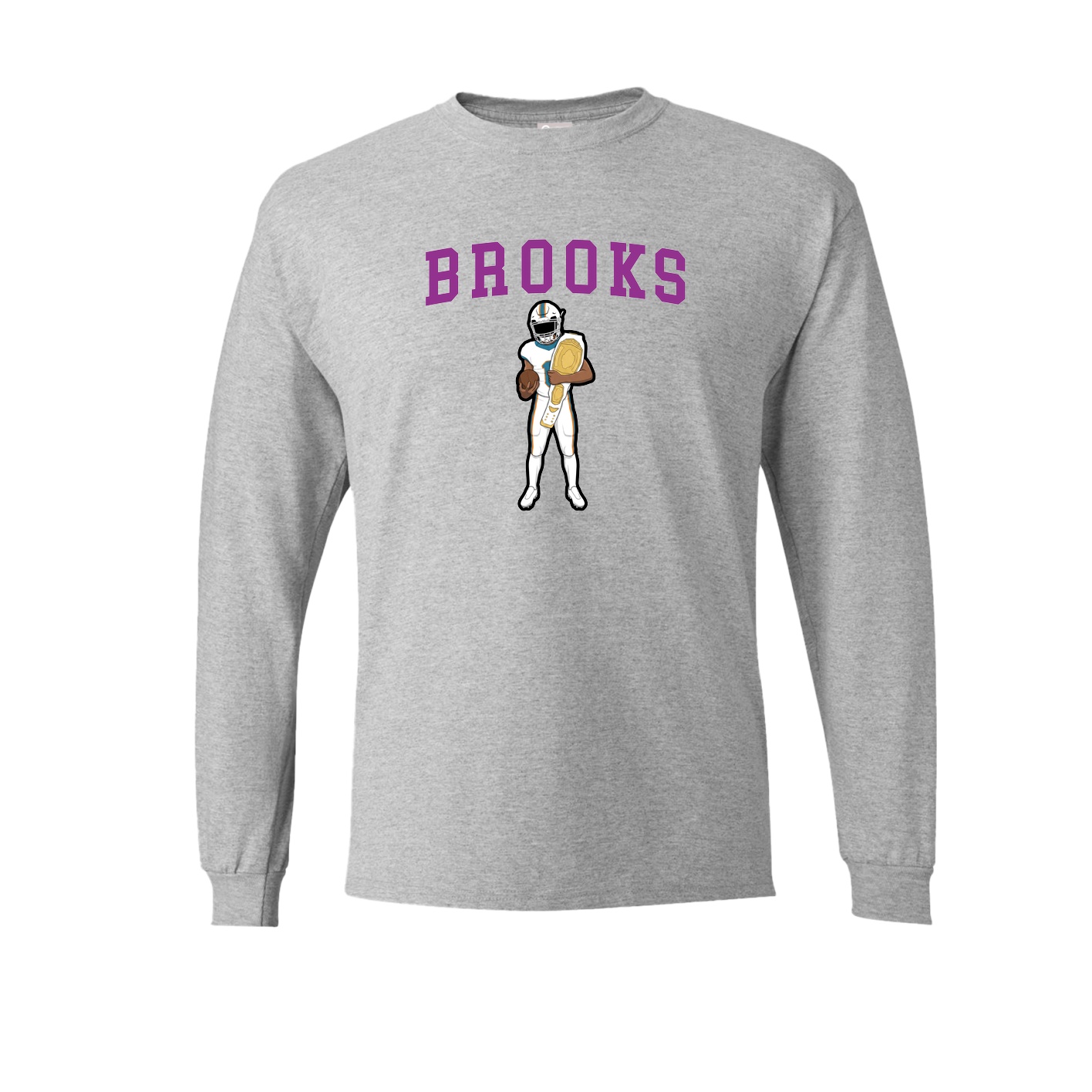 Long Sleeve Tee — Shirsey in Grey