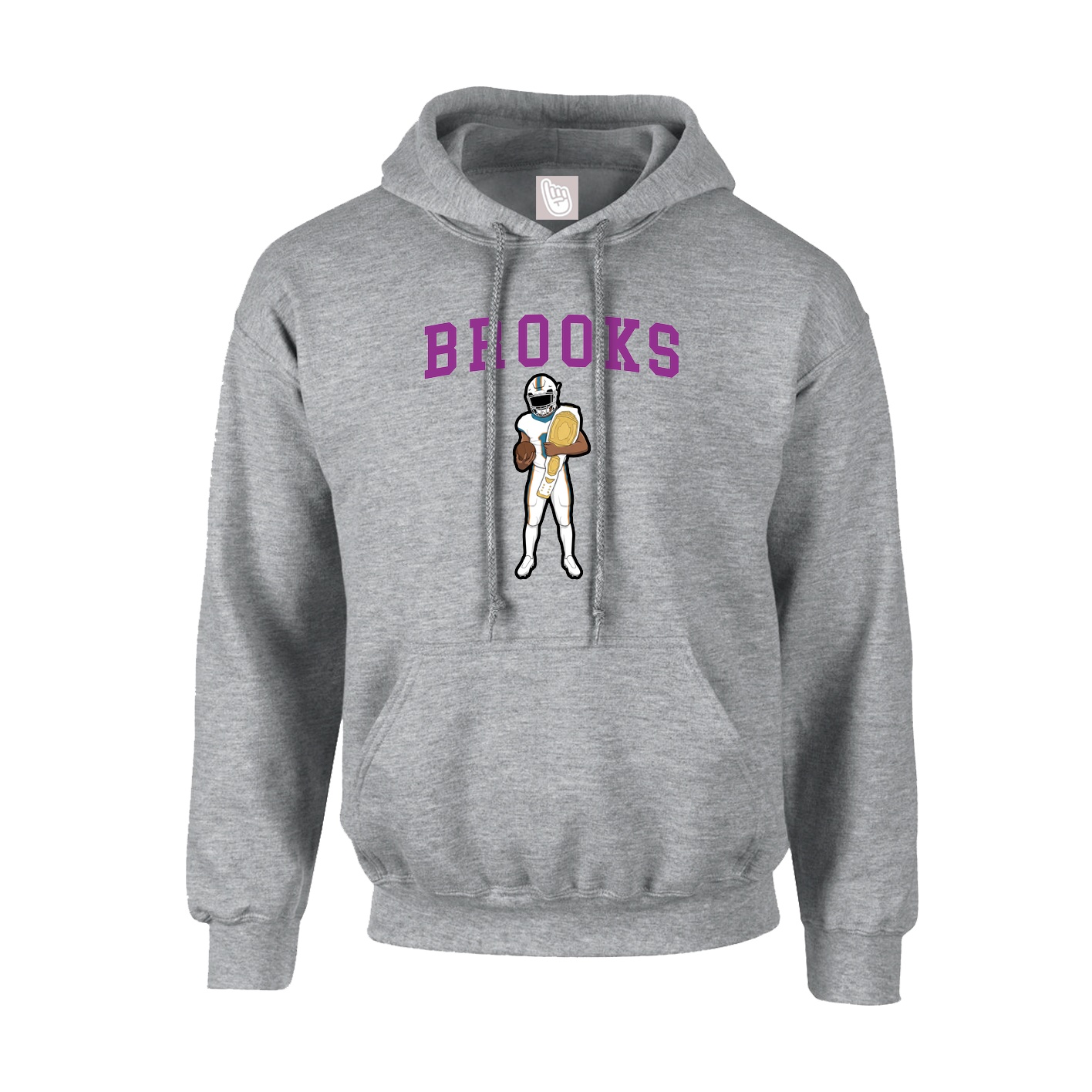 Hoodie — Shirsey in Grey