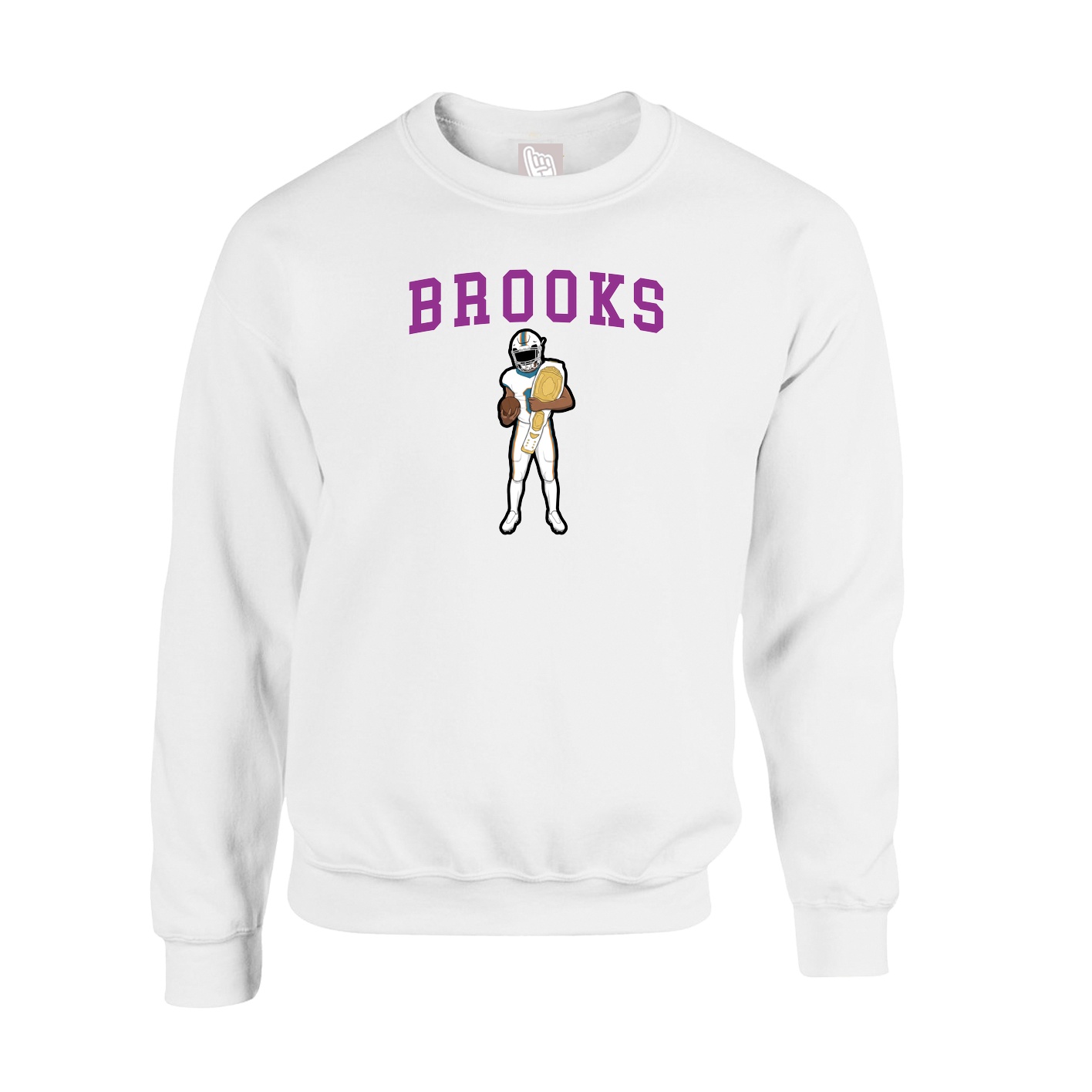 Fleece Crew — Shirsey in White