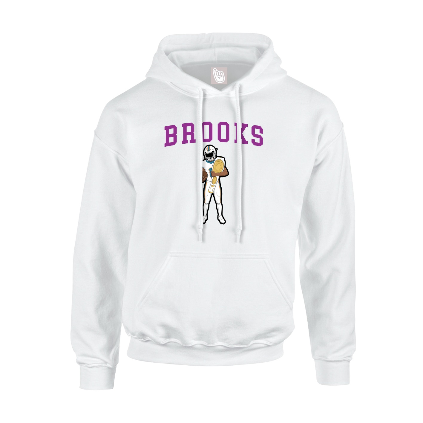 Youth Hoodie — Shirsey in White