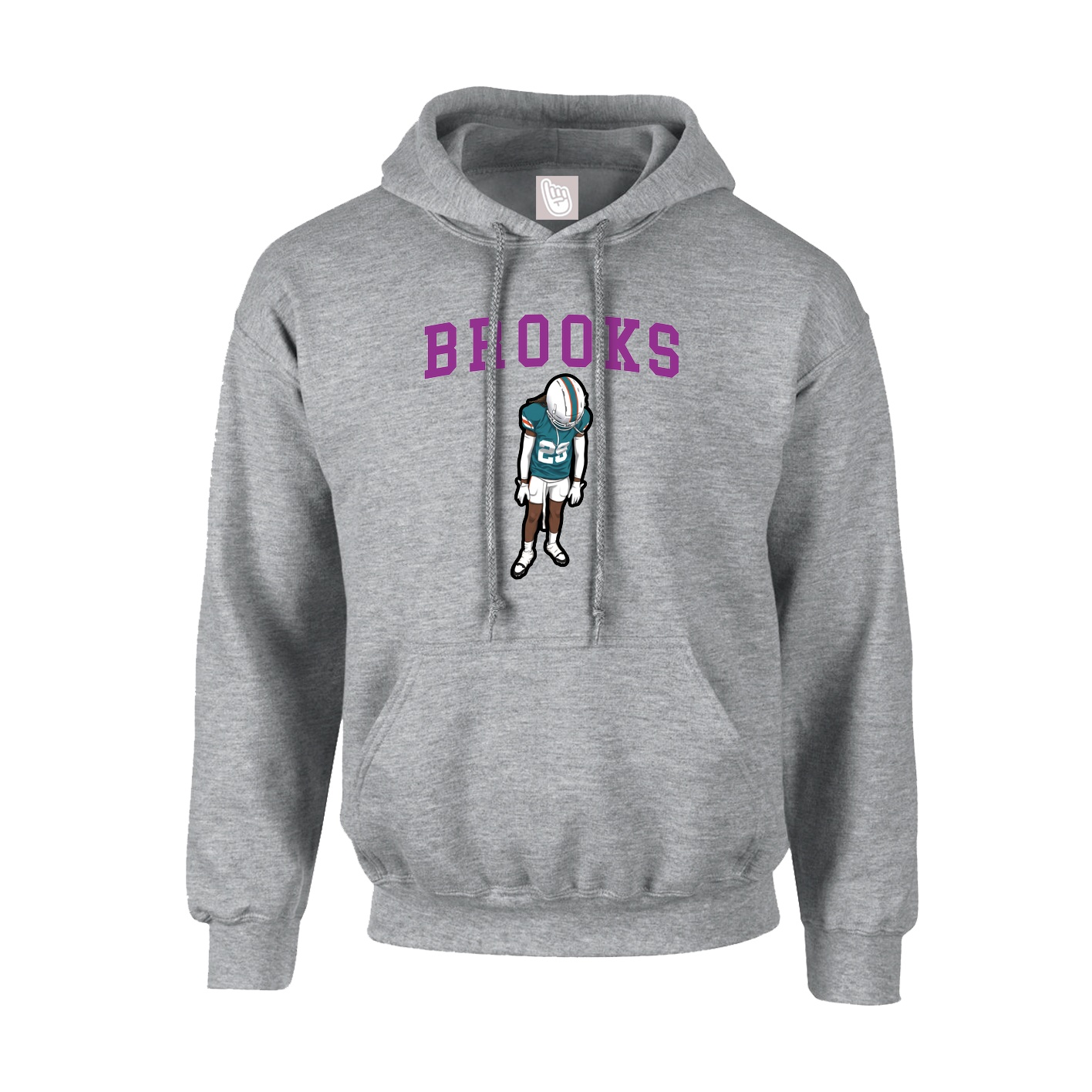 Hoodie — Shirsey in Grey