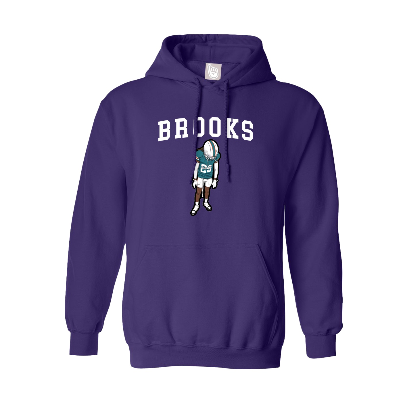 Hoodie — Shirsey in Purple