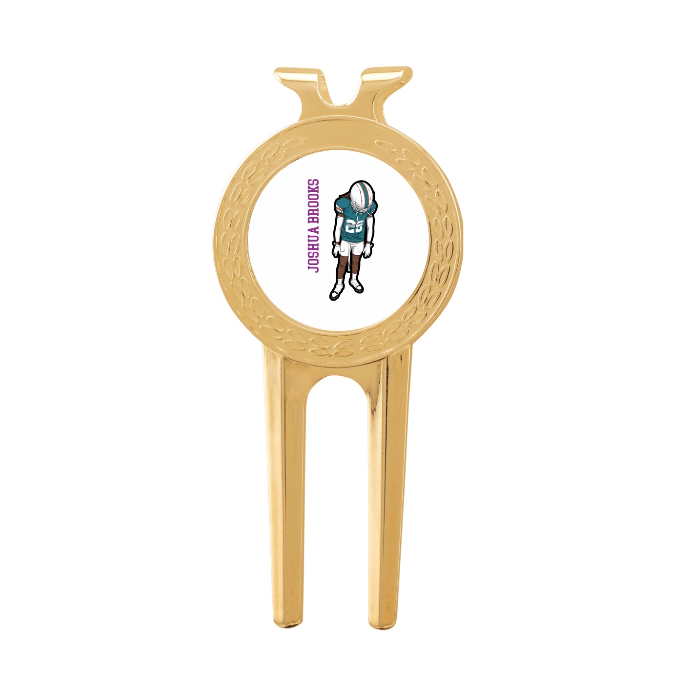 Divot Tool with Ball Marker — Name Vertical in Classic