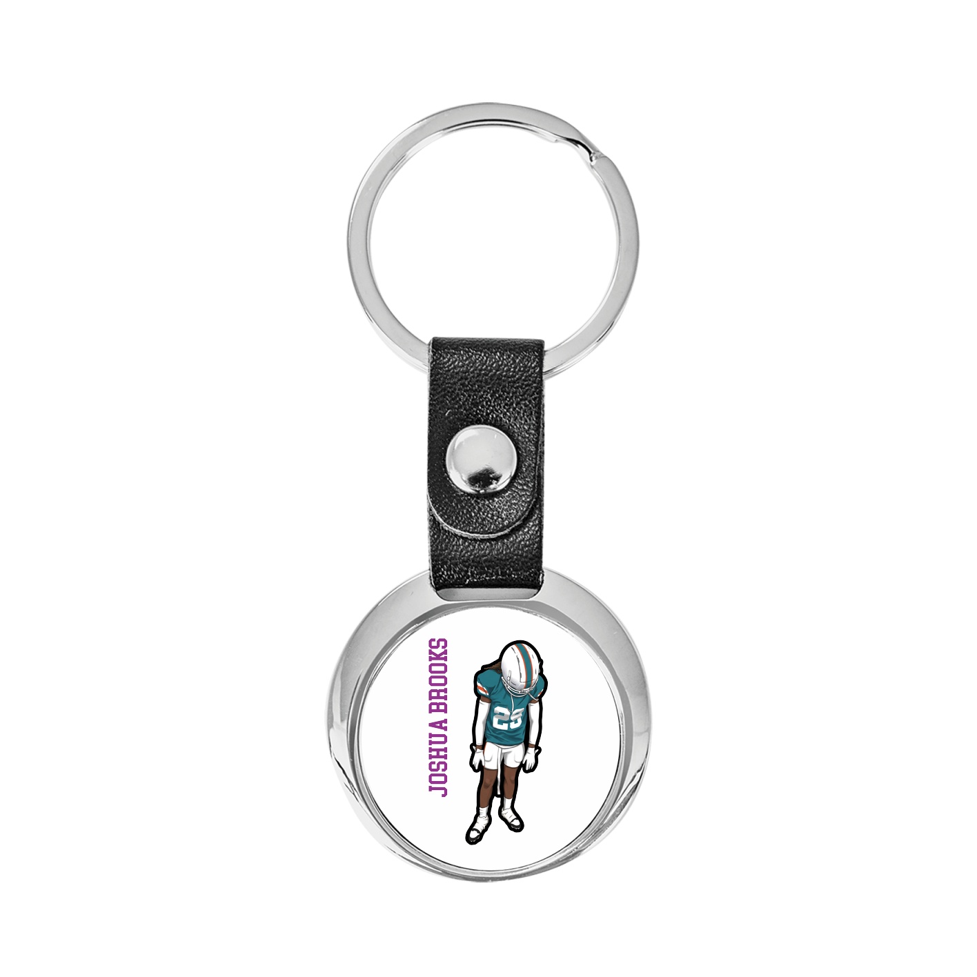 Key Chain — Name Vertical in Classic