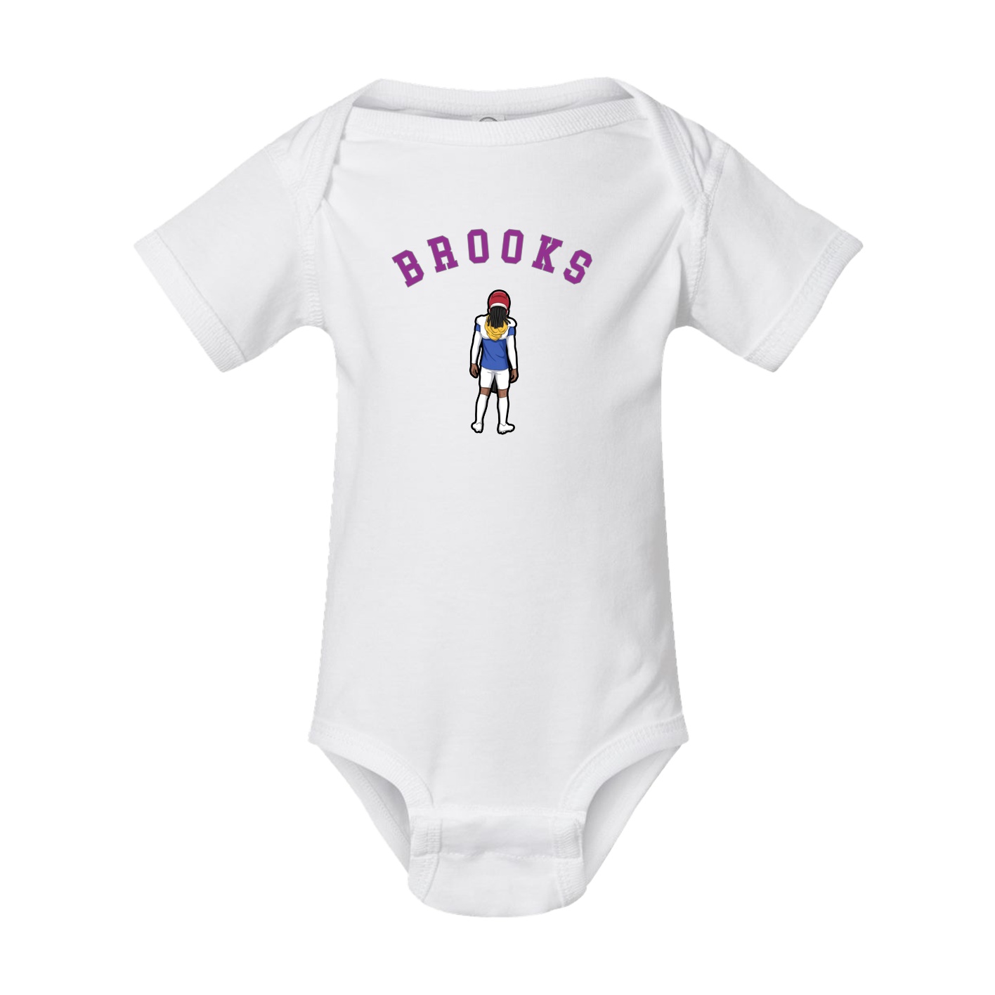 Baby Onesie — Shirsey Arch in White