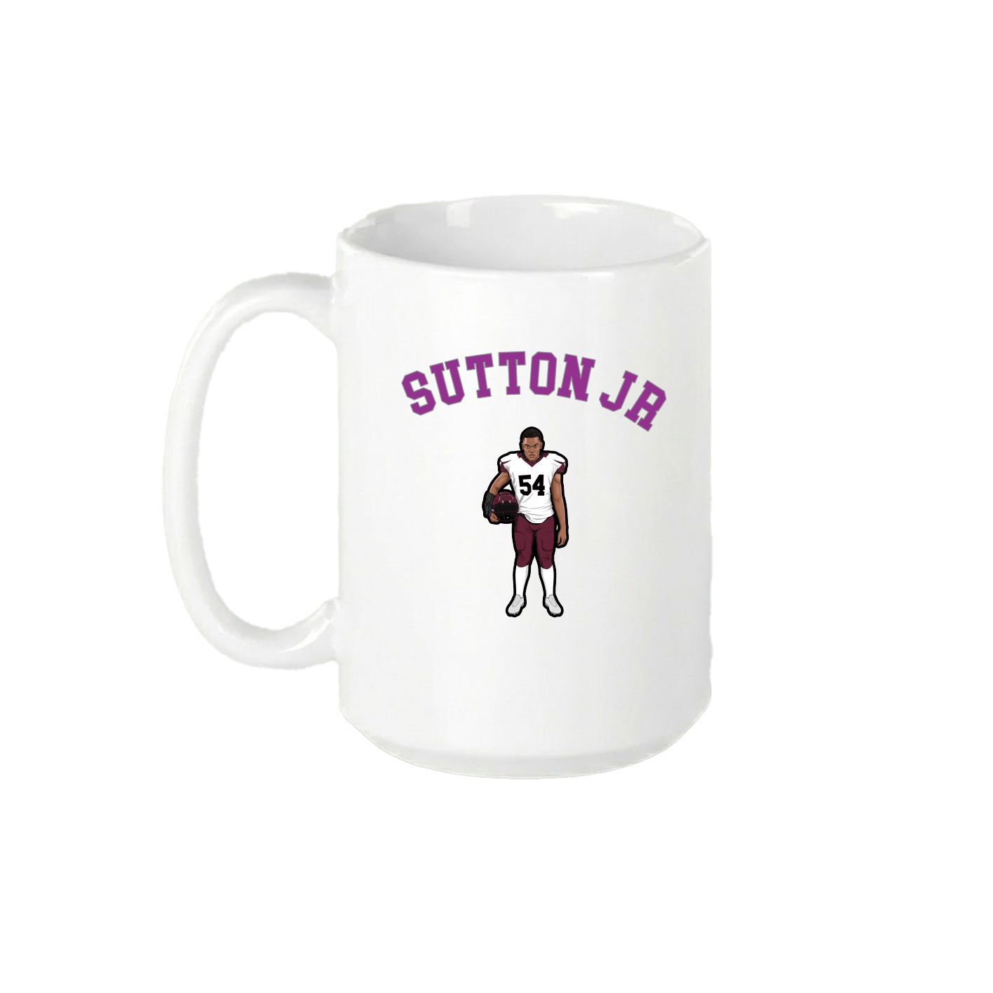 15oz Coffee Mug — Shirsey Arch in White