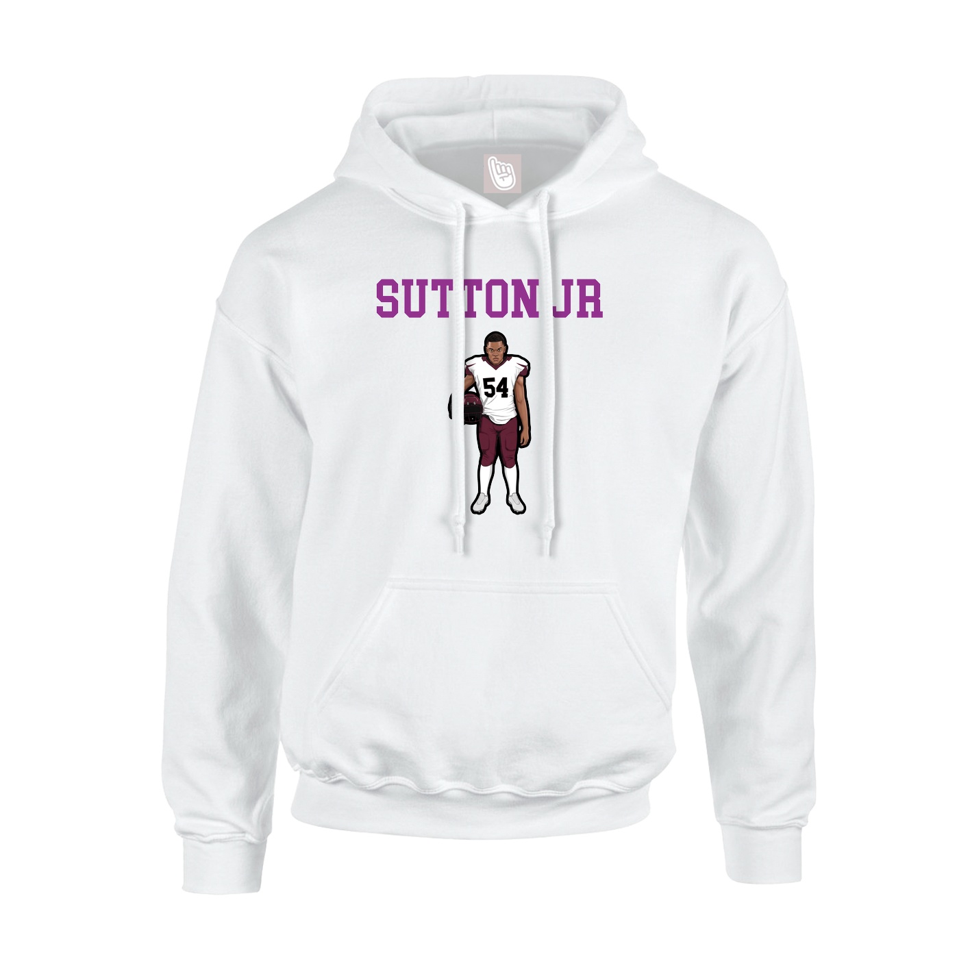 Youth Hoodie — Shirsey in White