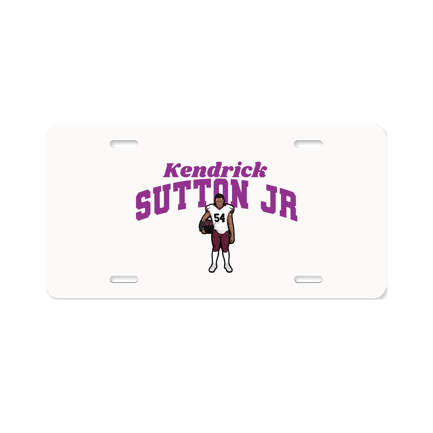 License Plate — Signature Arch in Classic
