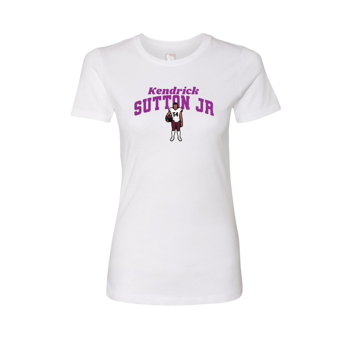 Womens Tee — Signature Arch in White
