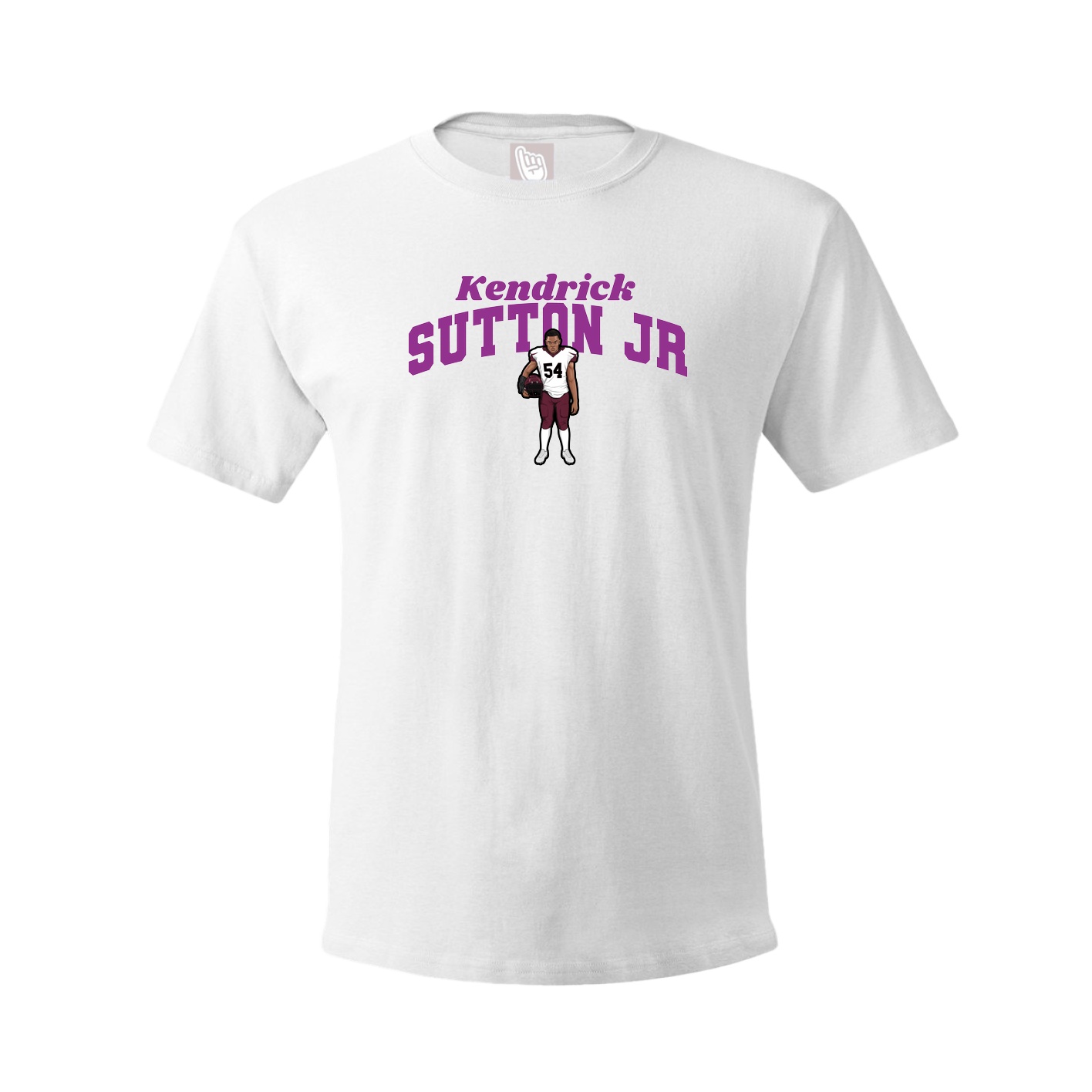 Youth Tee — Signature Arch in White