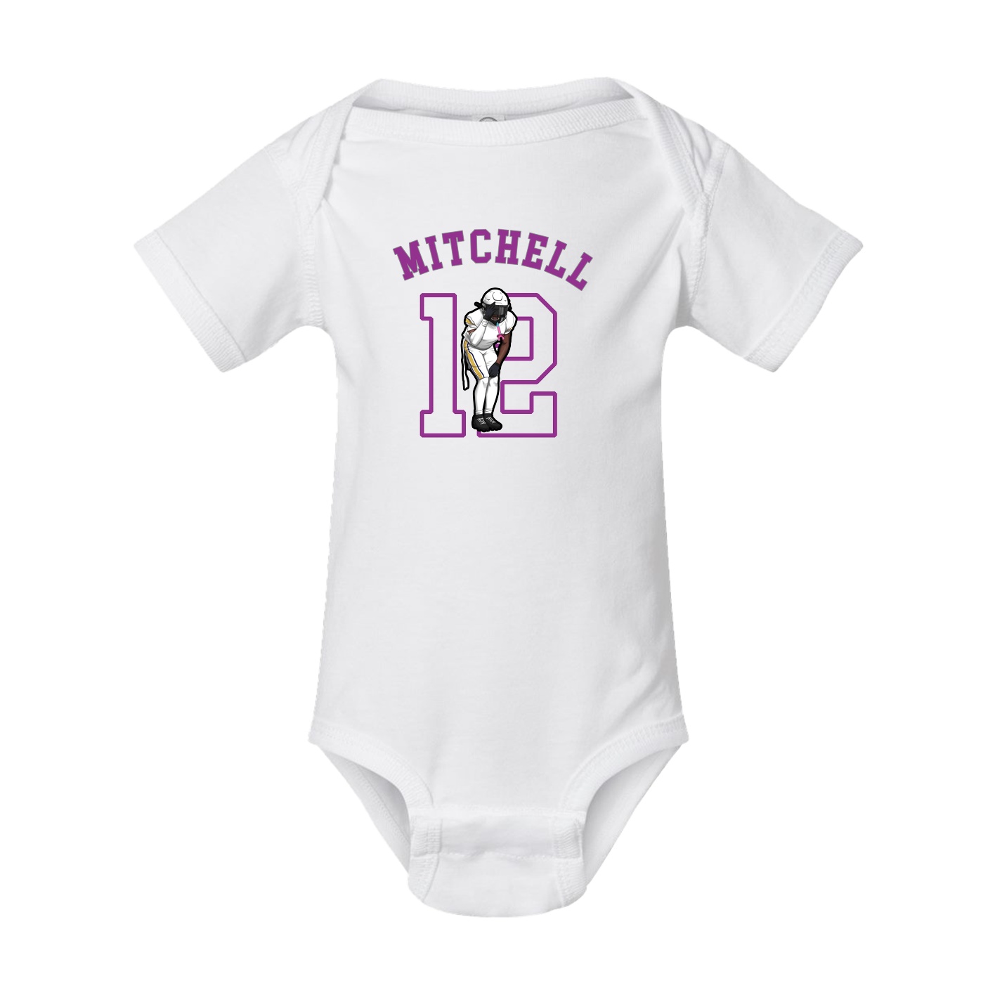 Baby Onesie — Shirsey Arch in White