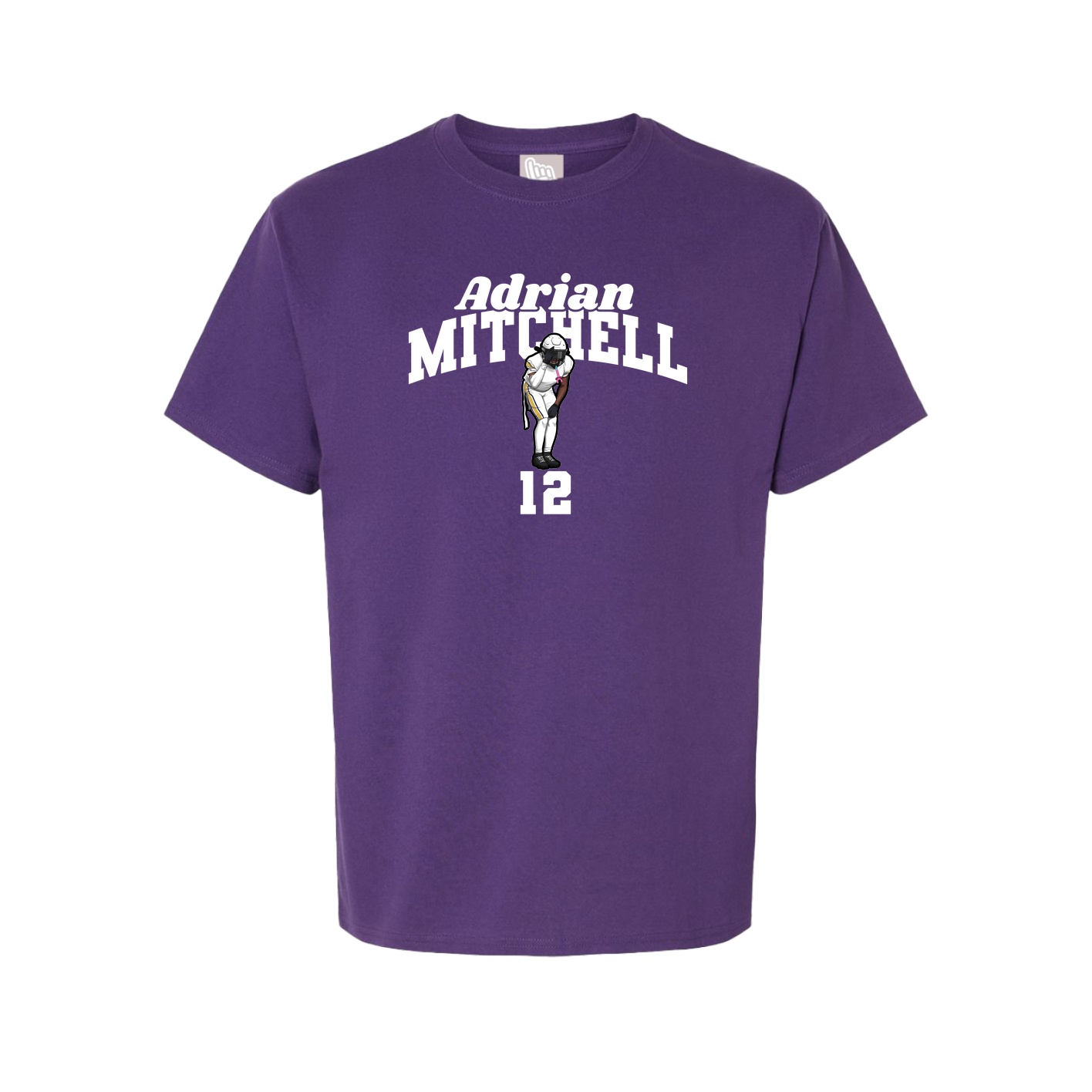 Tee — Signature Arch in Purple