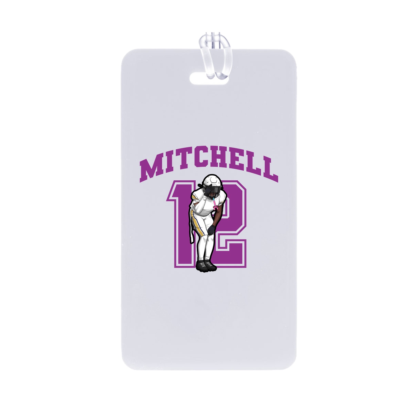 Bag Tag — Number in Classic