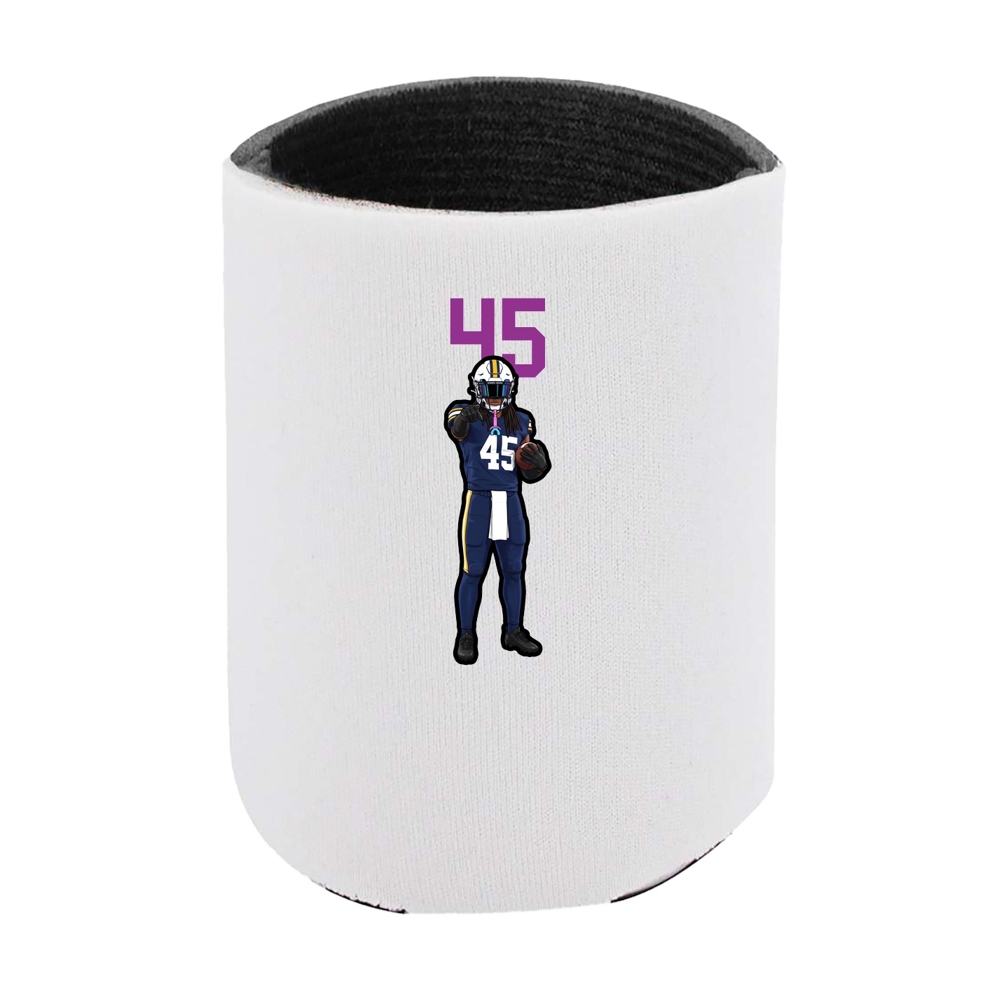 Can Holder — Number Top in White