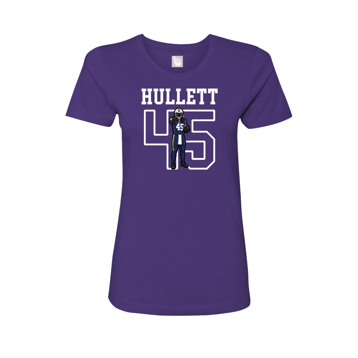 Fitted Women's Tee — Shirsey in Purple