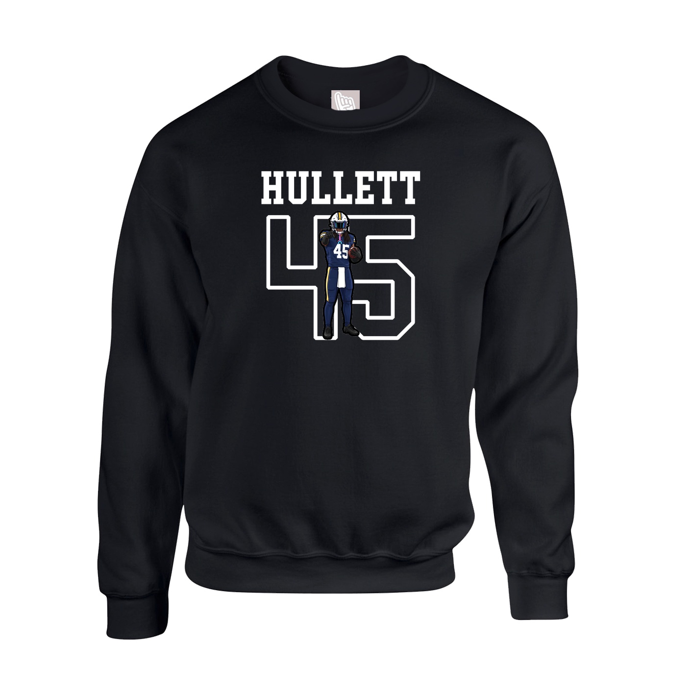 Fleece Crew — Shirsey in Black