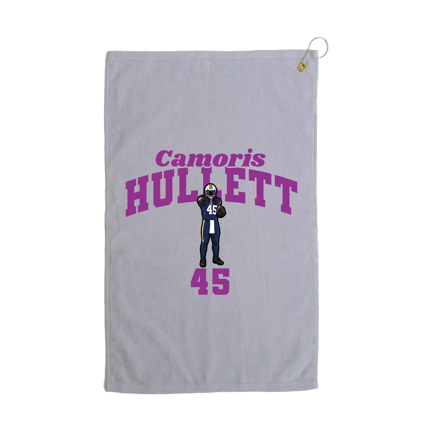 Golf Towel — Signature Arch in Grey