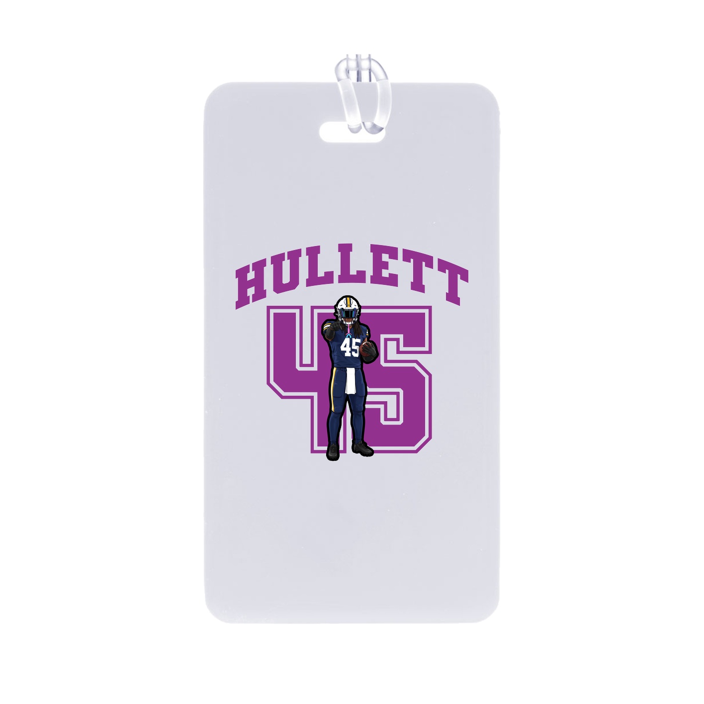 Bag Tag — Number in Classic