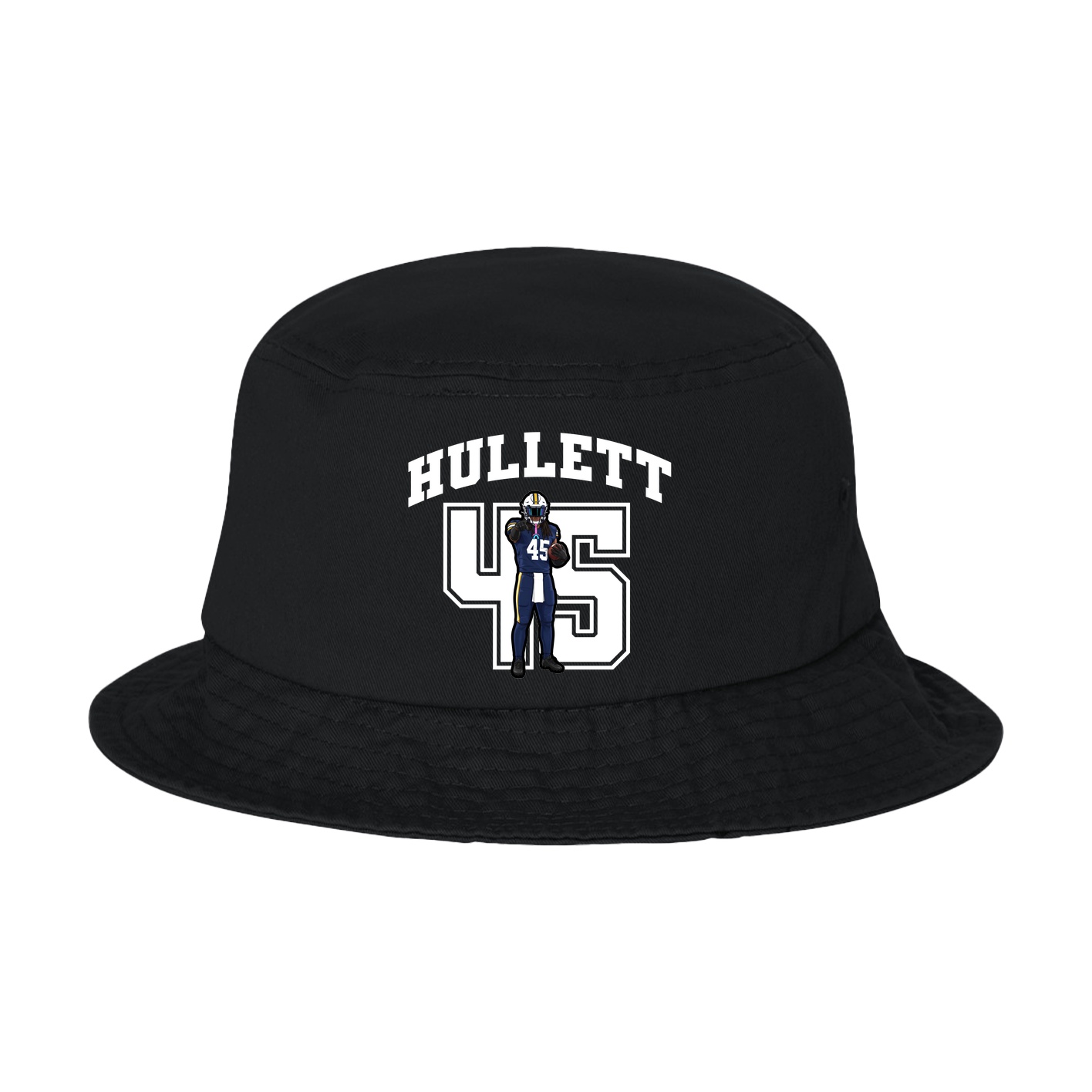Bucket Cap — Number in Black