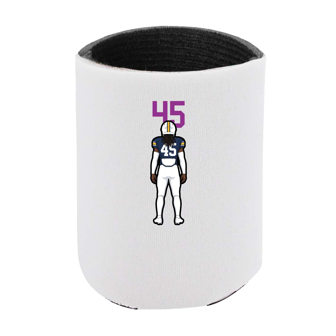 Can Holder — Number Top in White