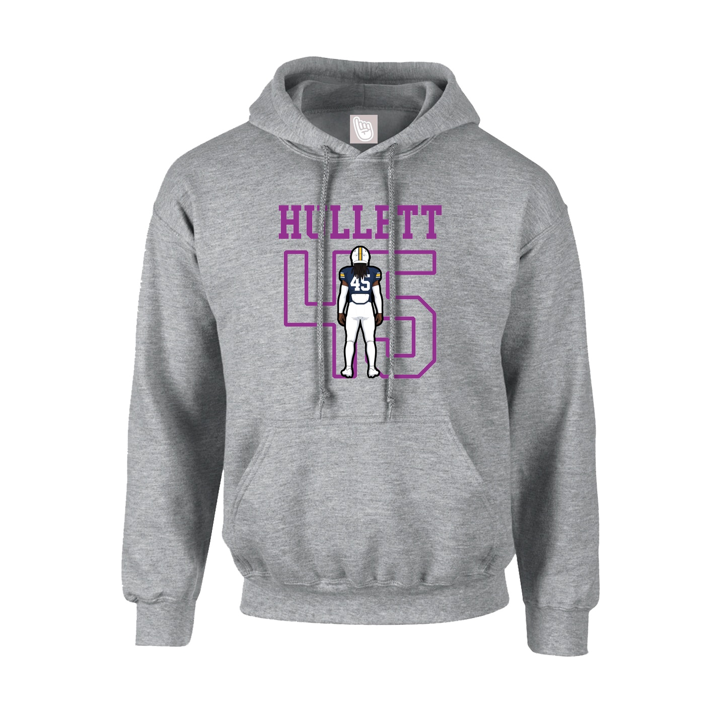 Hoodie — Shirsey in Grey