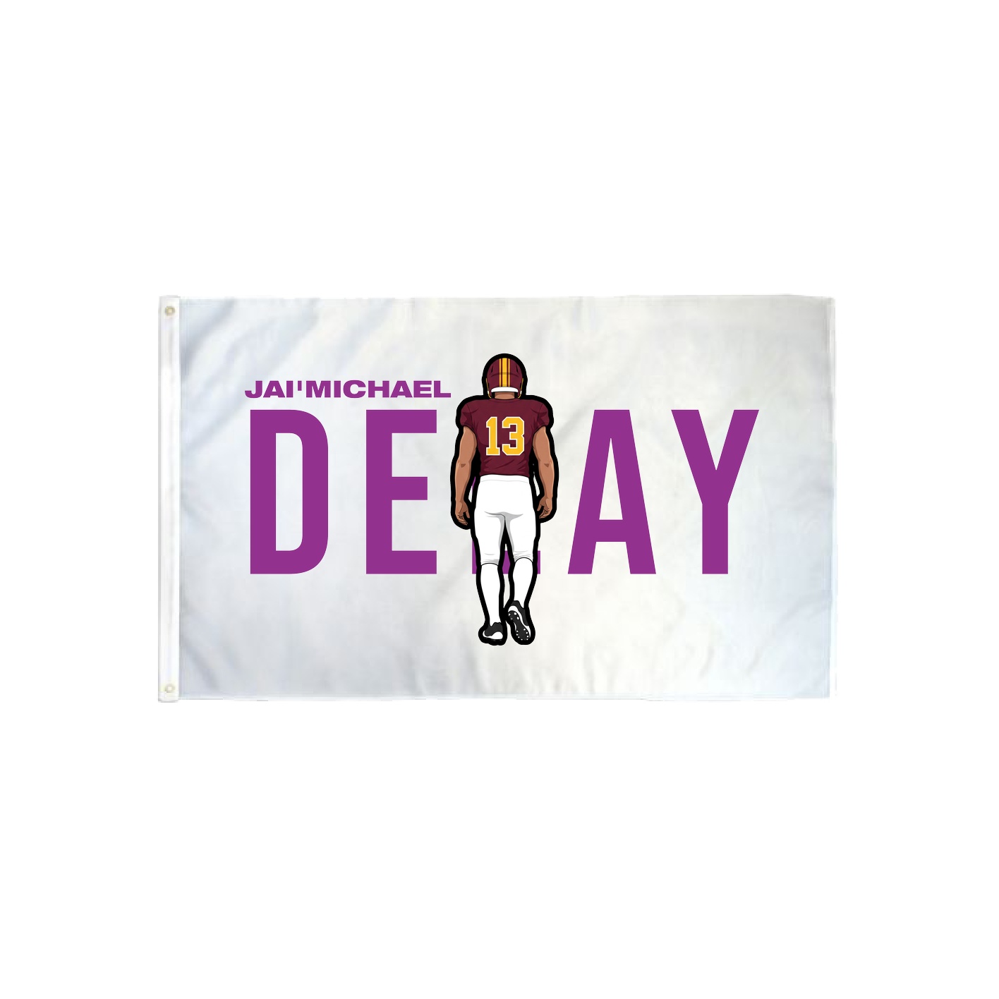 3x5 Flag — Player Name in Classic