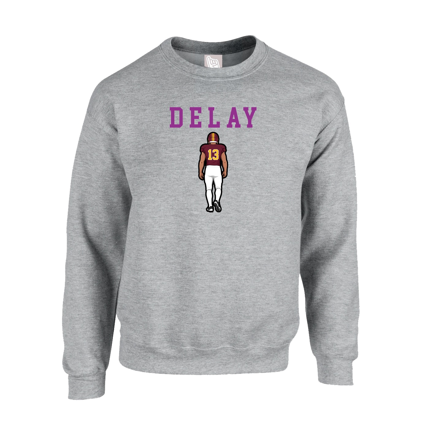 Fleece Crew — Shirsey in Grey