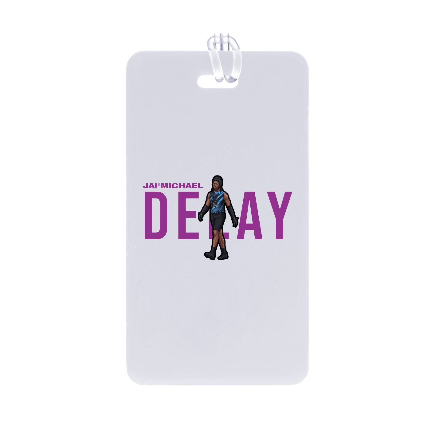 Bag Tag — Player Name in Classic