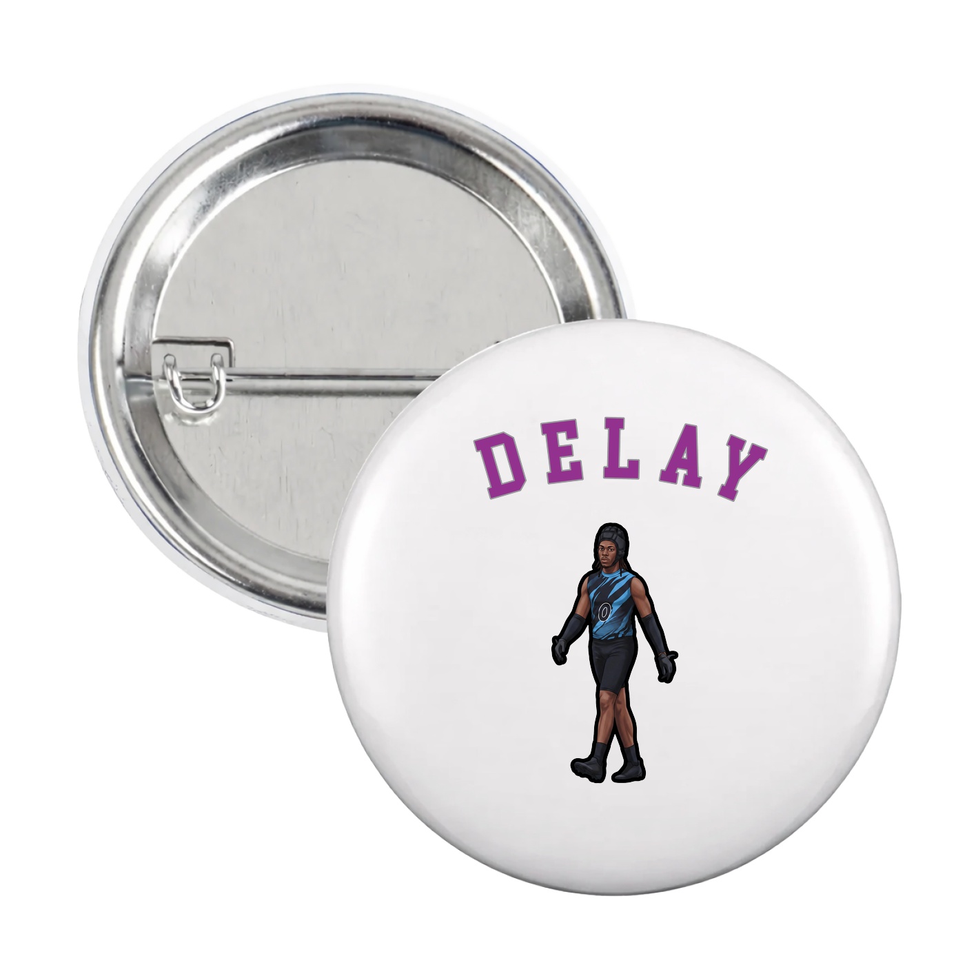 Game Day Button — Shirsey Arch in White
