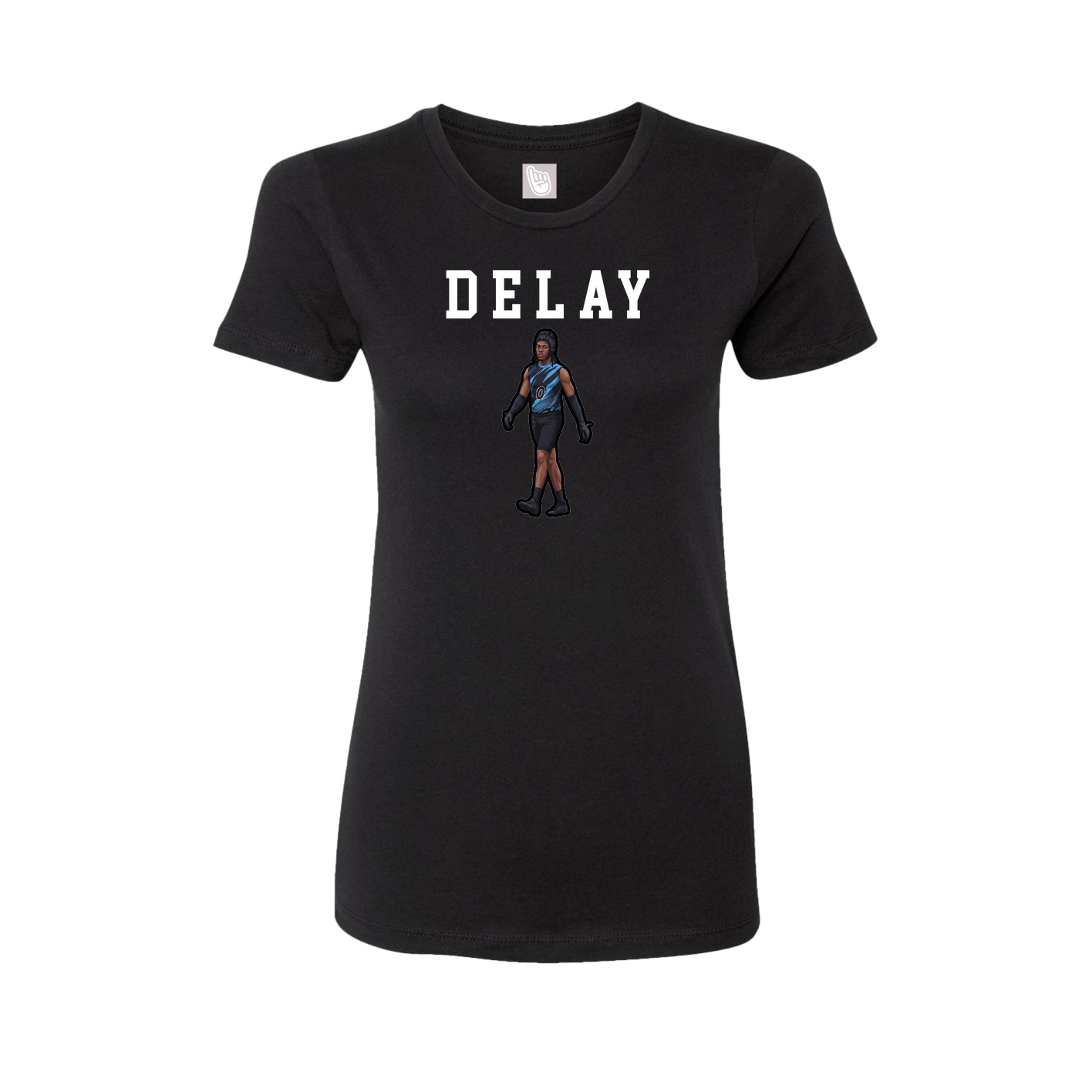 Fitted Women's Tee — Shirsey in Black