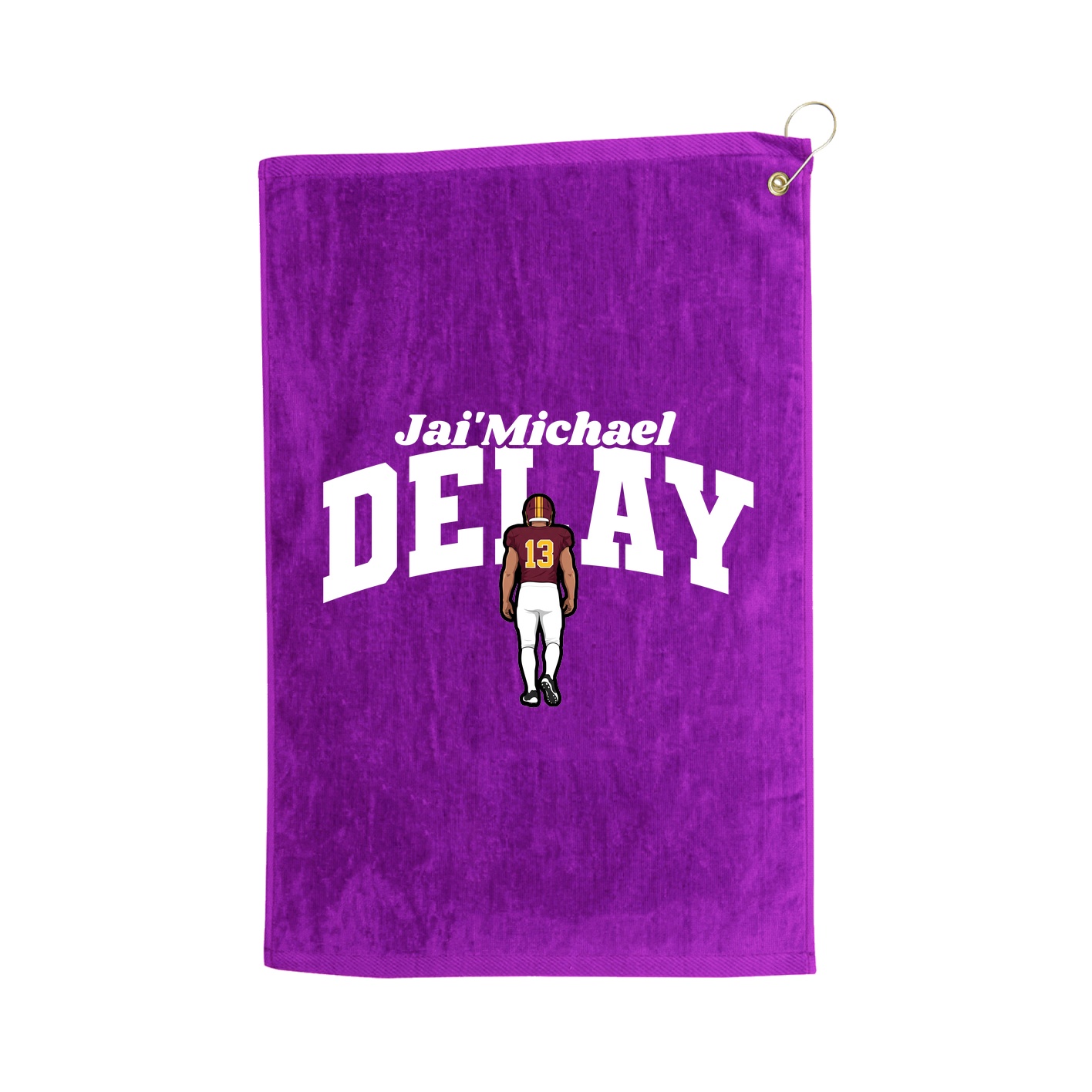 Golf Towel — Signature Arch in Purple