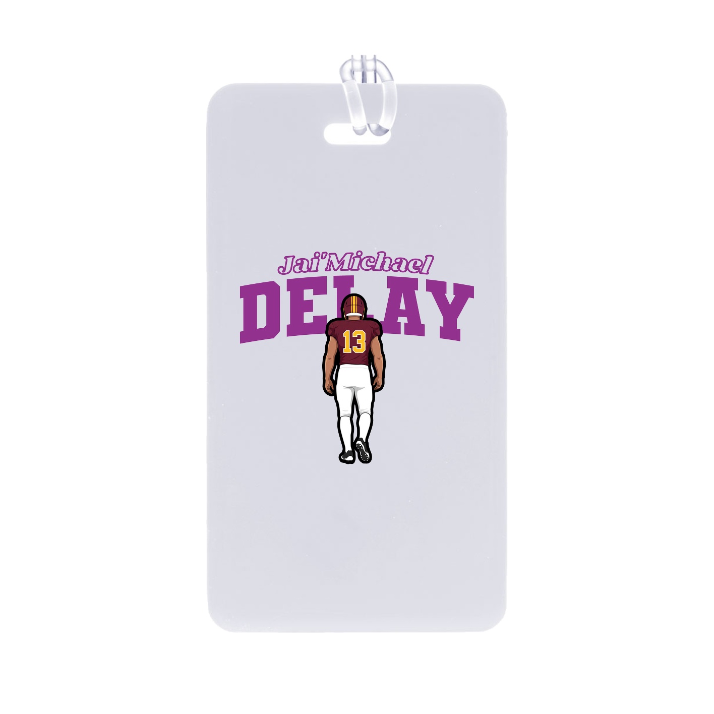 Bag Tag — Name Arch in Classic
