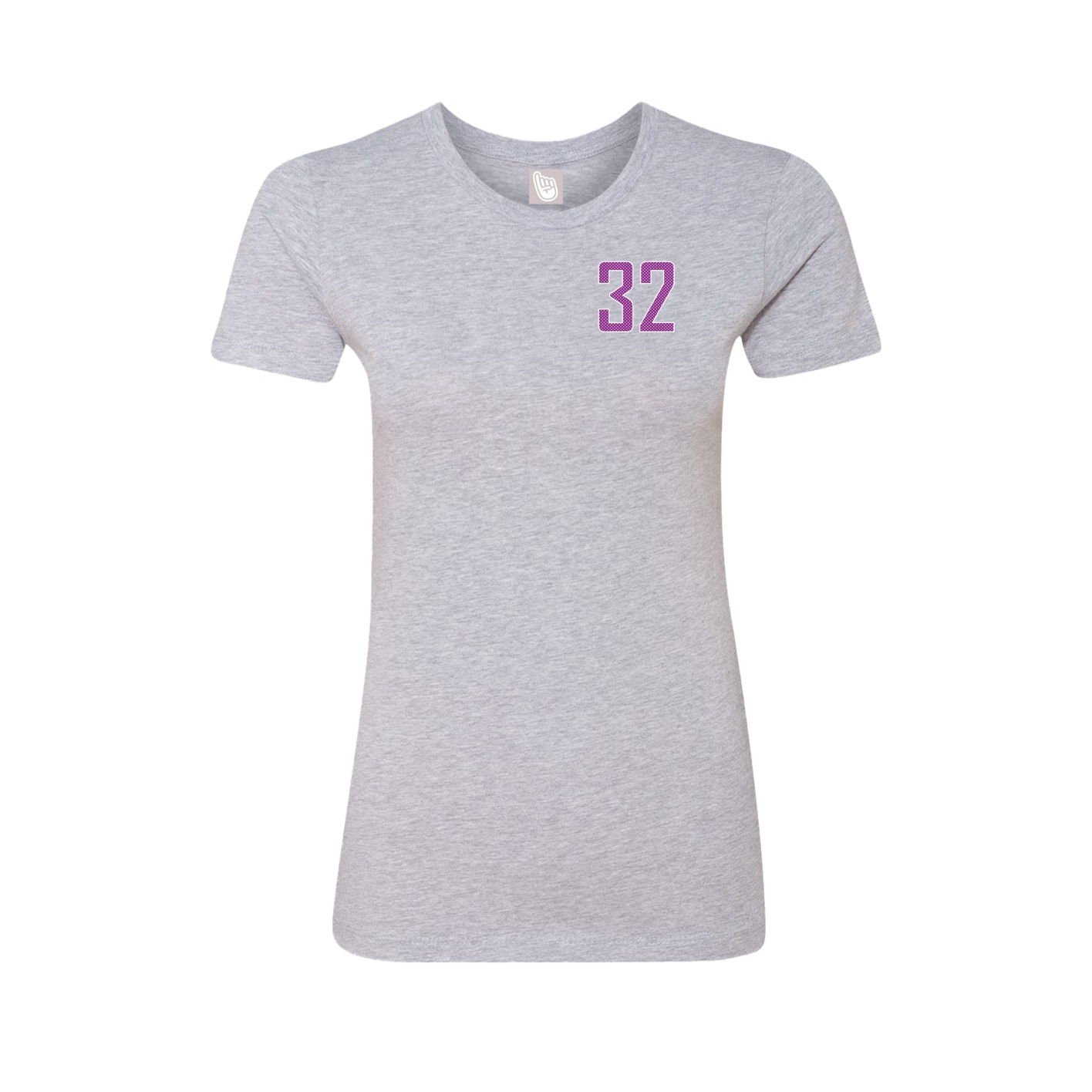 Womens Tee — Front Shirsy in Grey