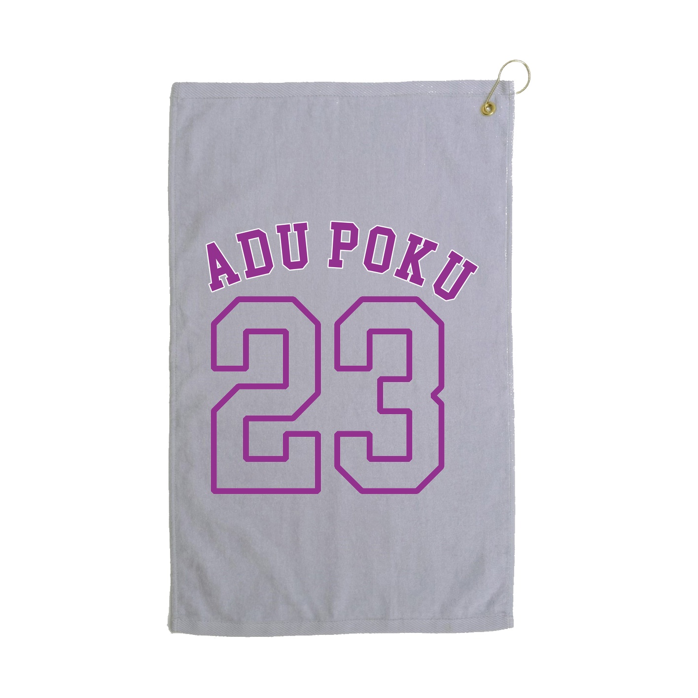 Golf Towel — Shirsey Arch in Grey