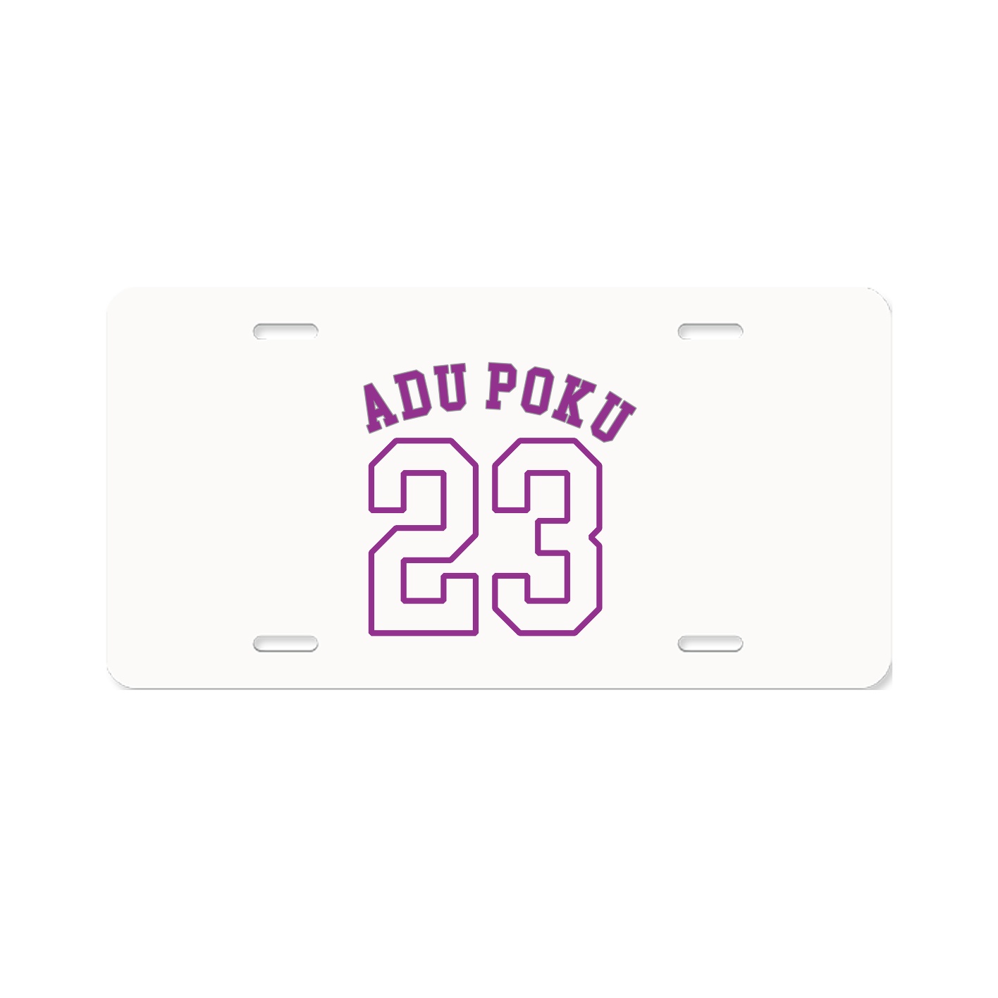 License Plate — Shirsey Arch in Classic