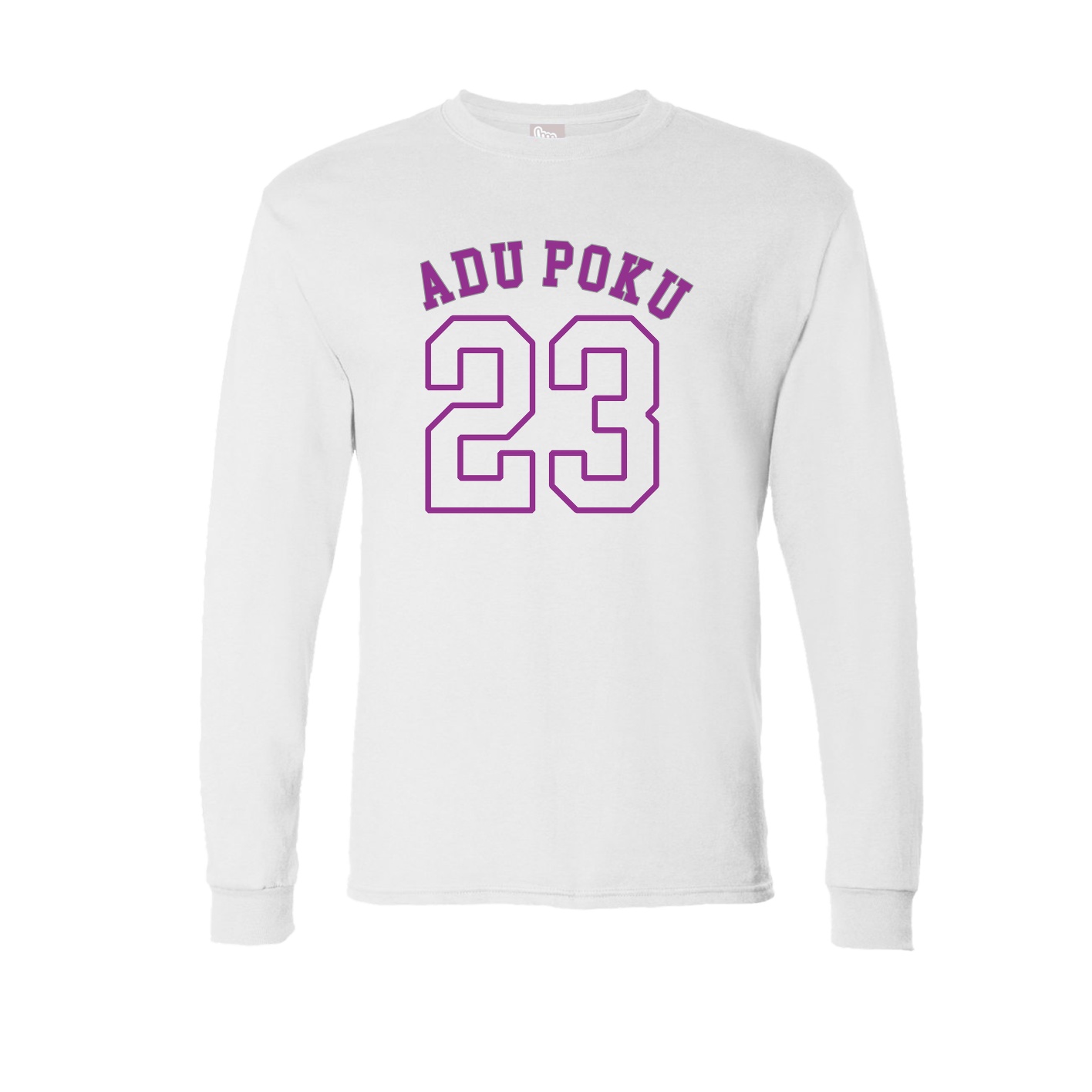 Long Sleeve Tee — Shirsey Arch in White