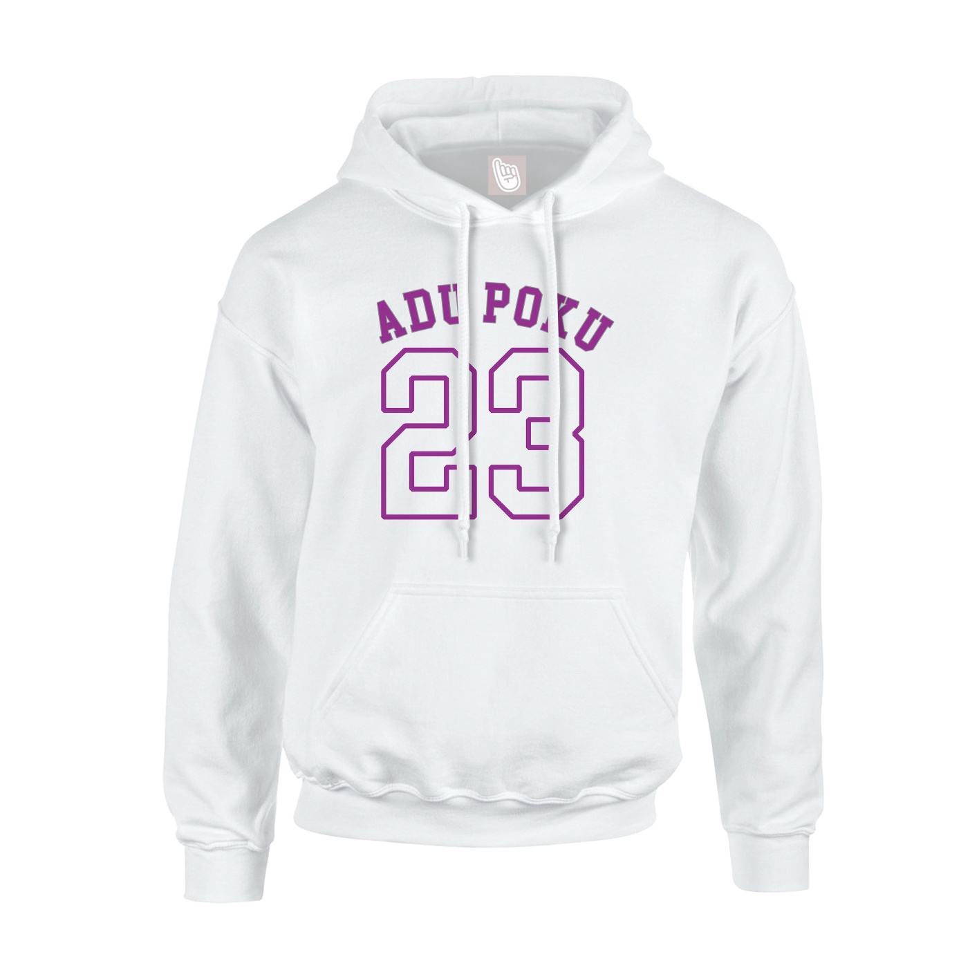 Hoodie — Shirsey Arch in White