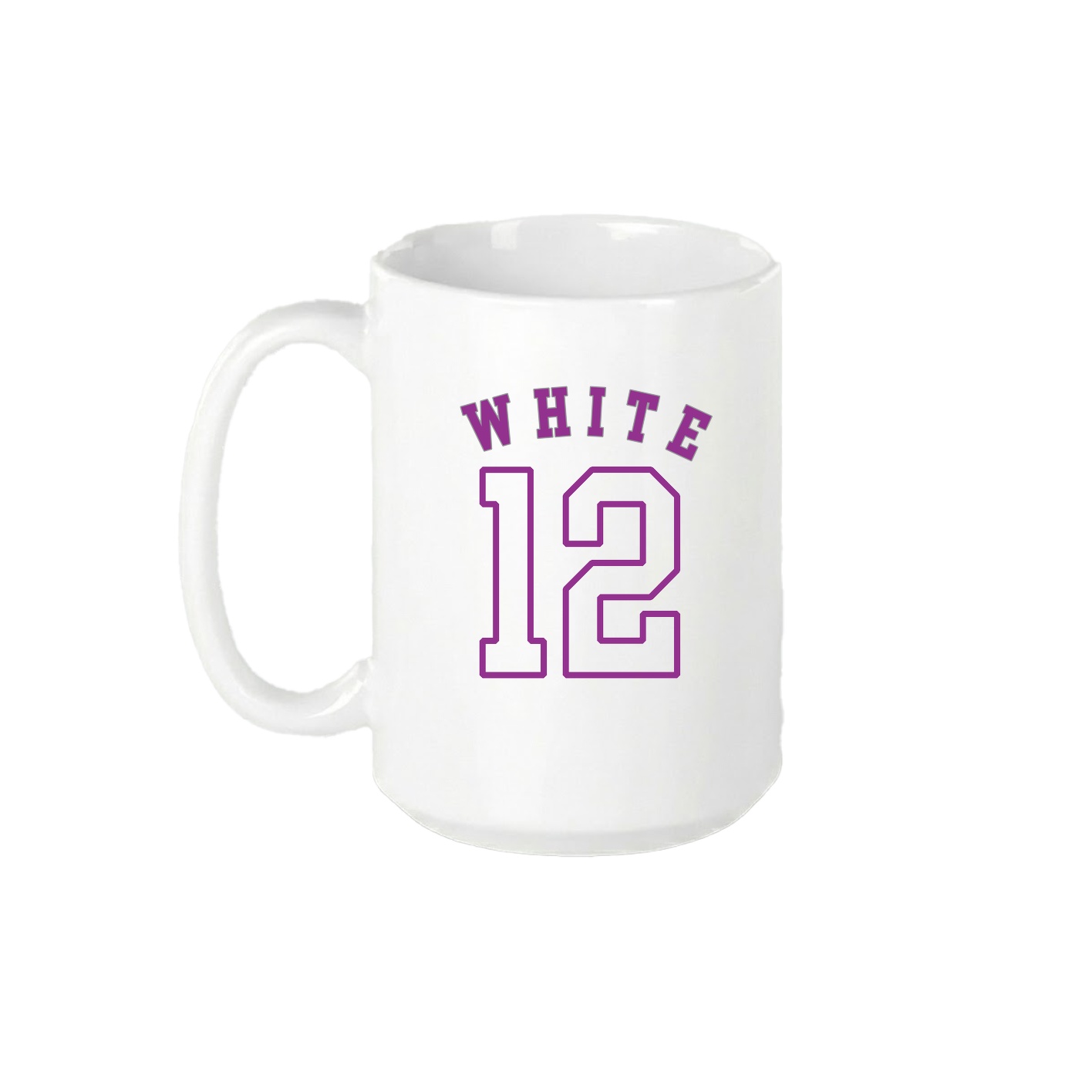 15oz Coffee Mug — Shirsey Arch in White