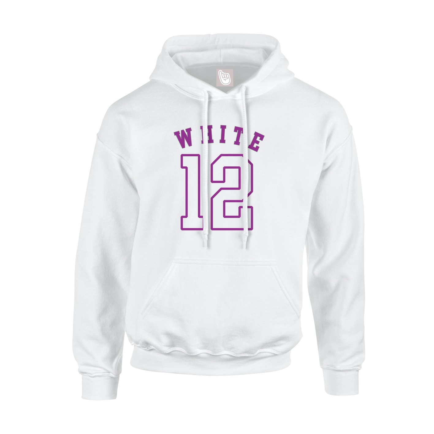 Hoodie — Shirsey Arch in White
