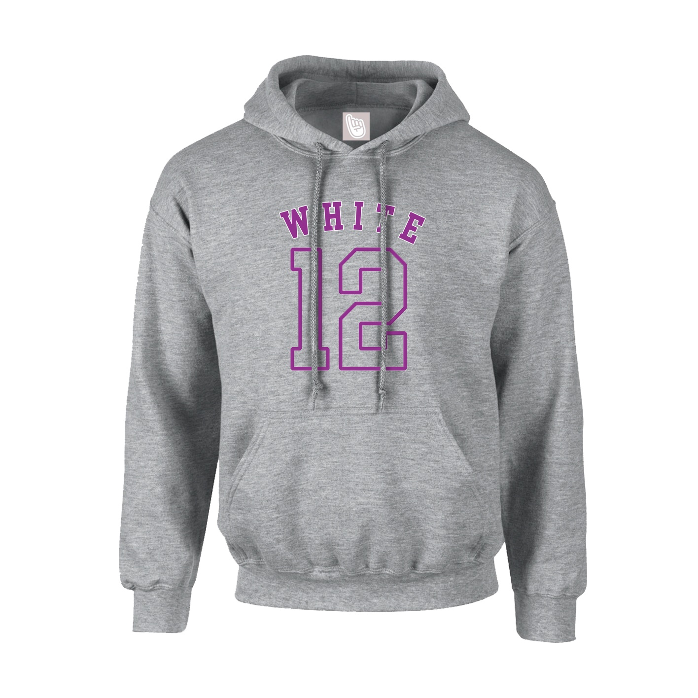 Youth Hoodie — Shirsey Arch in Grey