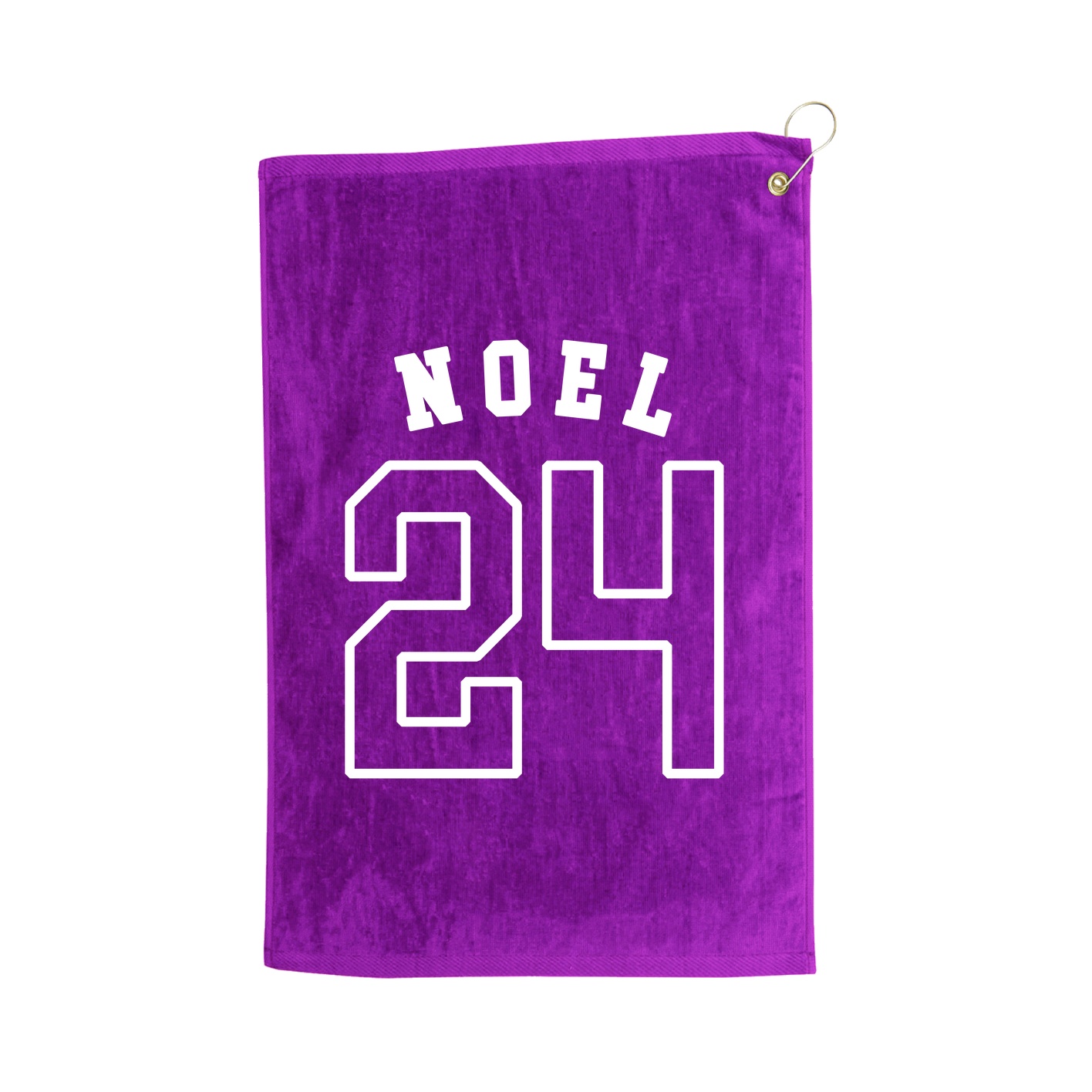 Golf Towel — Shirsey Arch in Purple