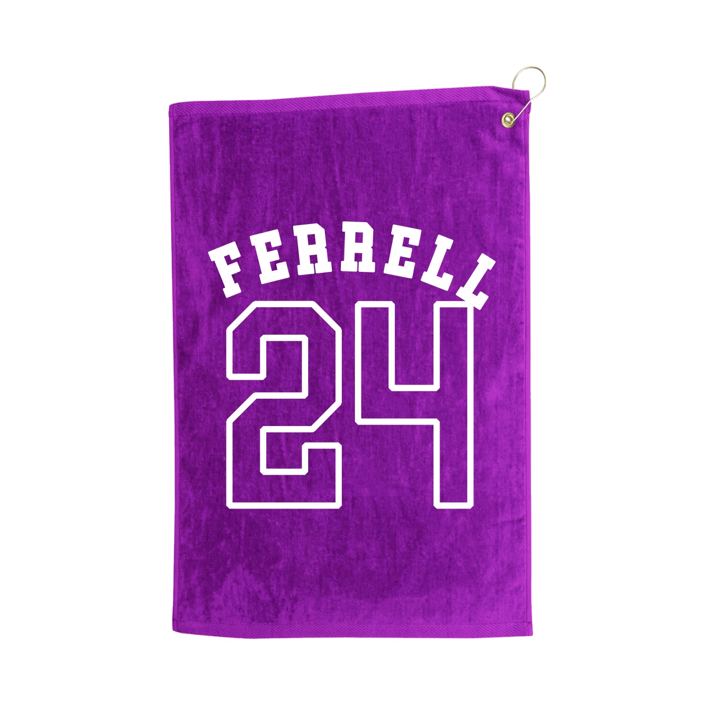 Golf Towel — Shirsey Arch in Purple