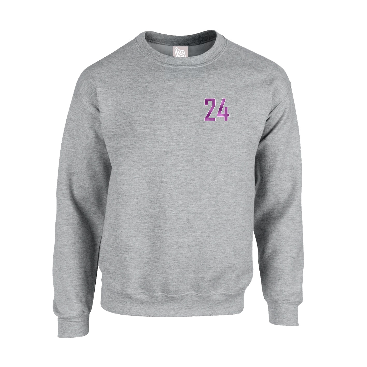 Fleece Crew — Front Shirsy in Grey