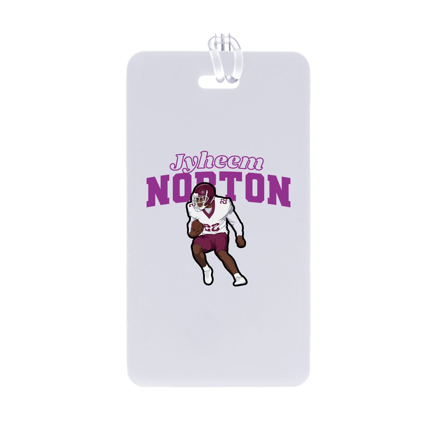 Bag Tag — Name Arch in Classic