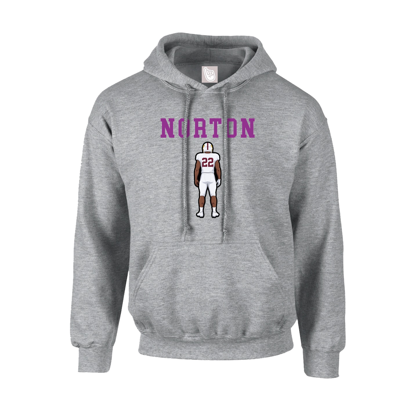 Hoodie — Shirsey in Grey