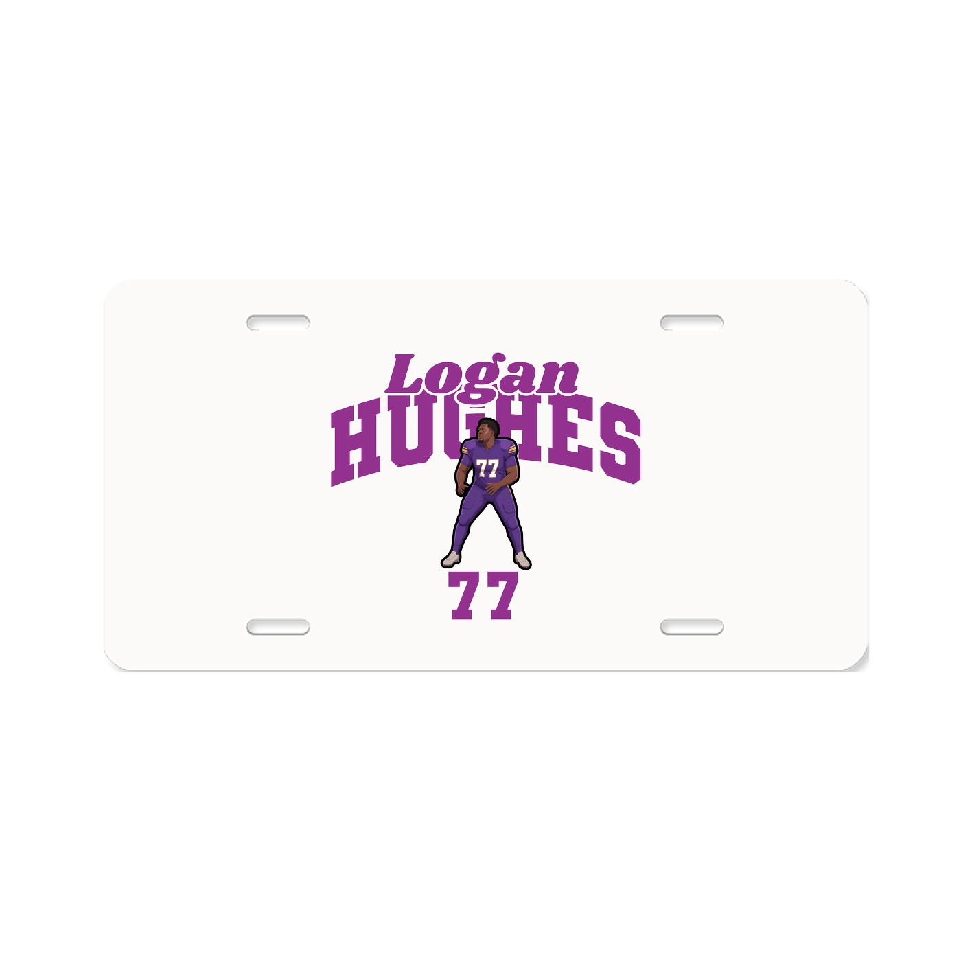 License Plate — Signature Arch in Classic