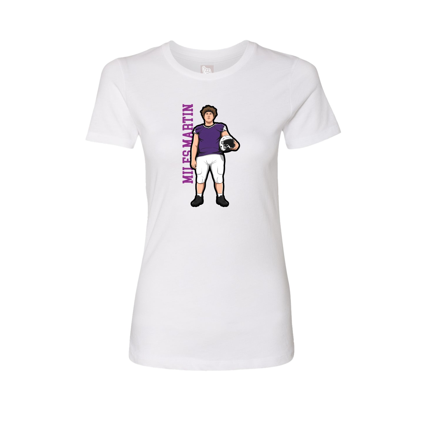 Fitted Women's Tee — Classic in White