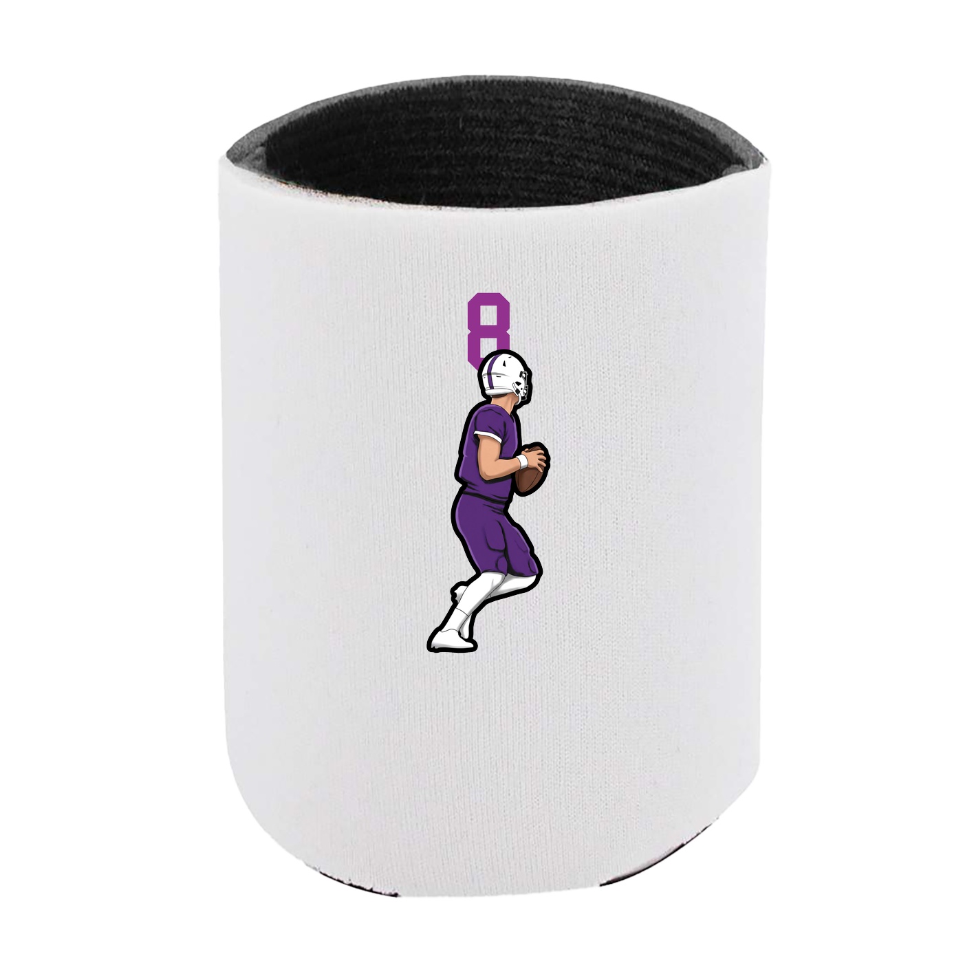 Can Holder — Number Top in White