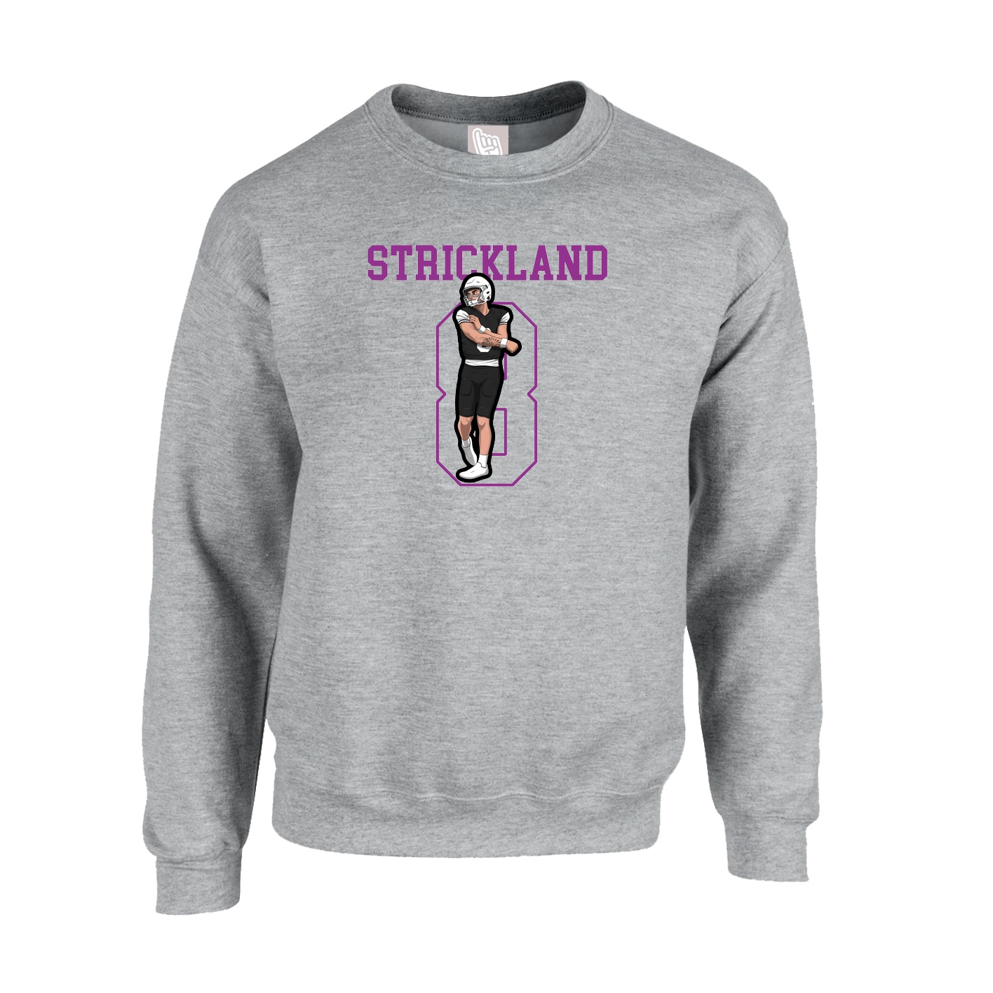 Fleece Crew — Shirsey in Grey