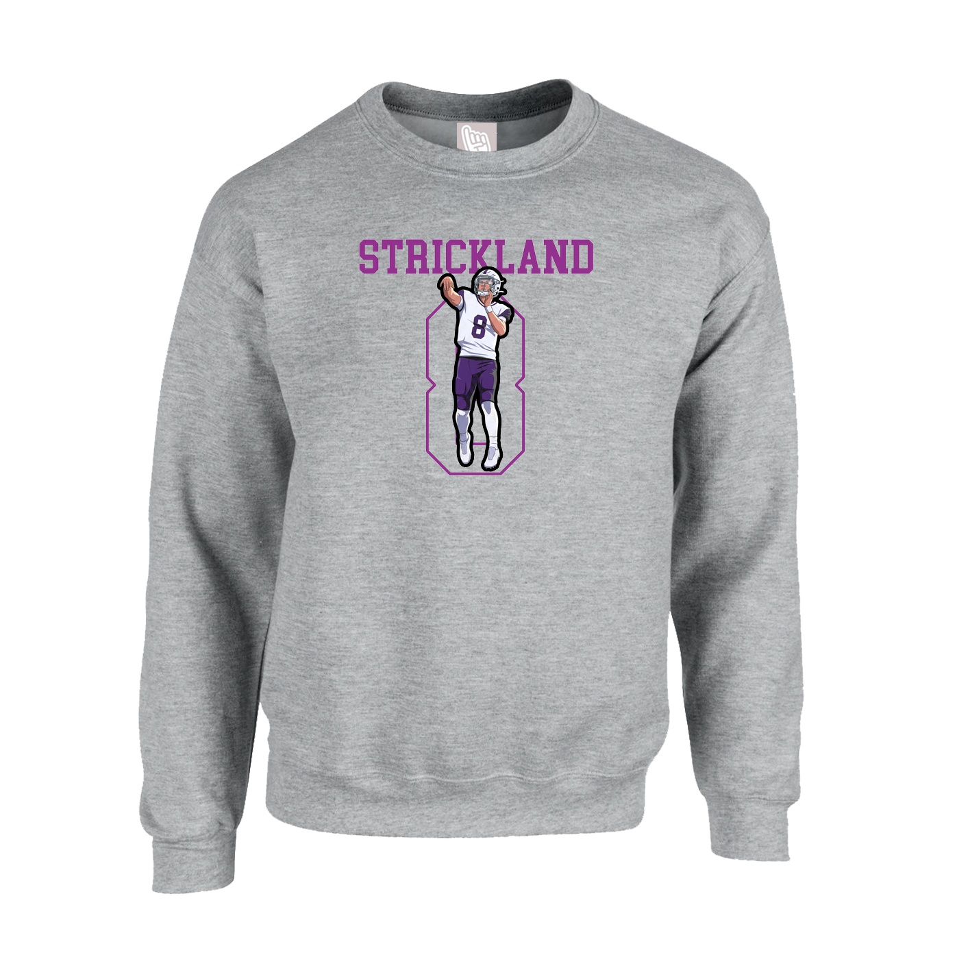 Fleece Crew — Shirsey in Grey